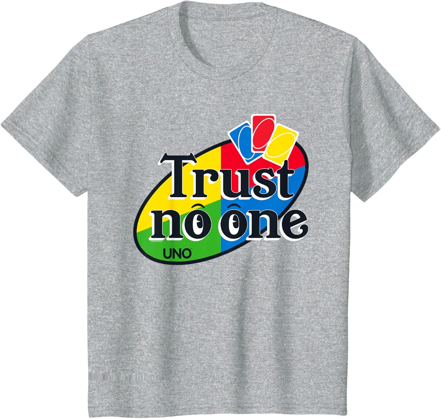image:imageUNO Trust No One TShirtHeather Grey