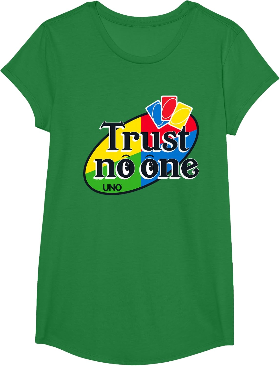 image:imageUNO Trust No One TShirtKelly Green