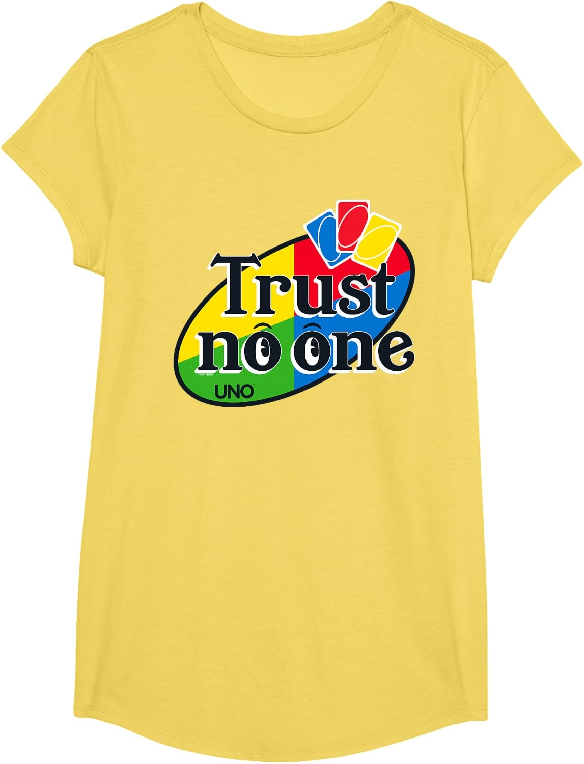 image:imageUNO Trust No One TShirtLemon Yellow