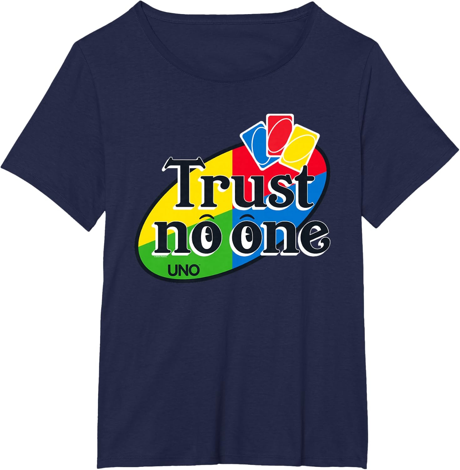 image:imageUNO Trust No One TShirtNavy Blue