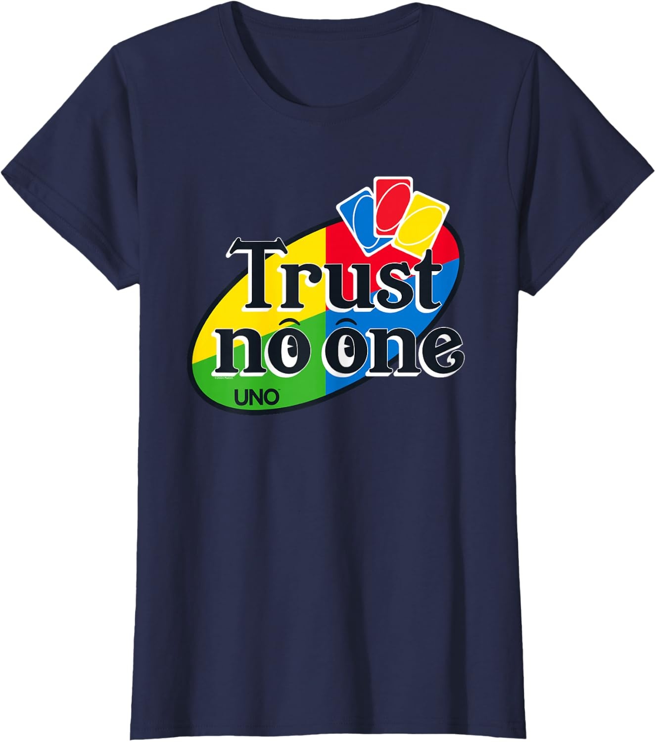 image:imageUNO Trust No One TShirtNavy Blue