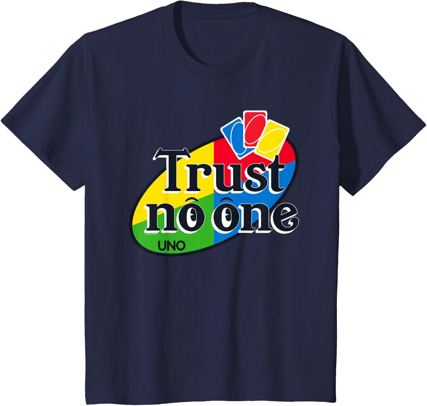 image:imageUNO Trust No One TShirtNavy Blue