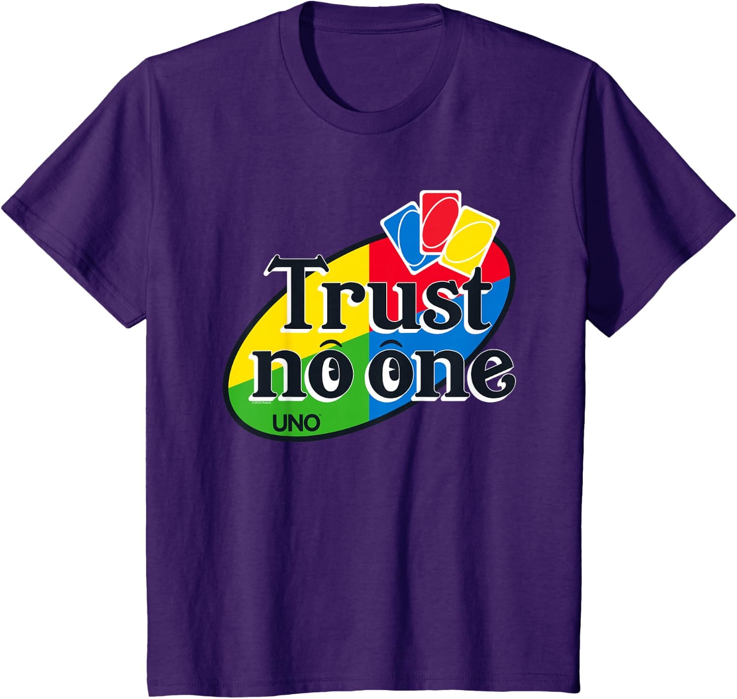 image:imageUNO Trust No One TShirtPurple