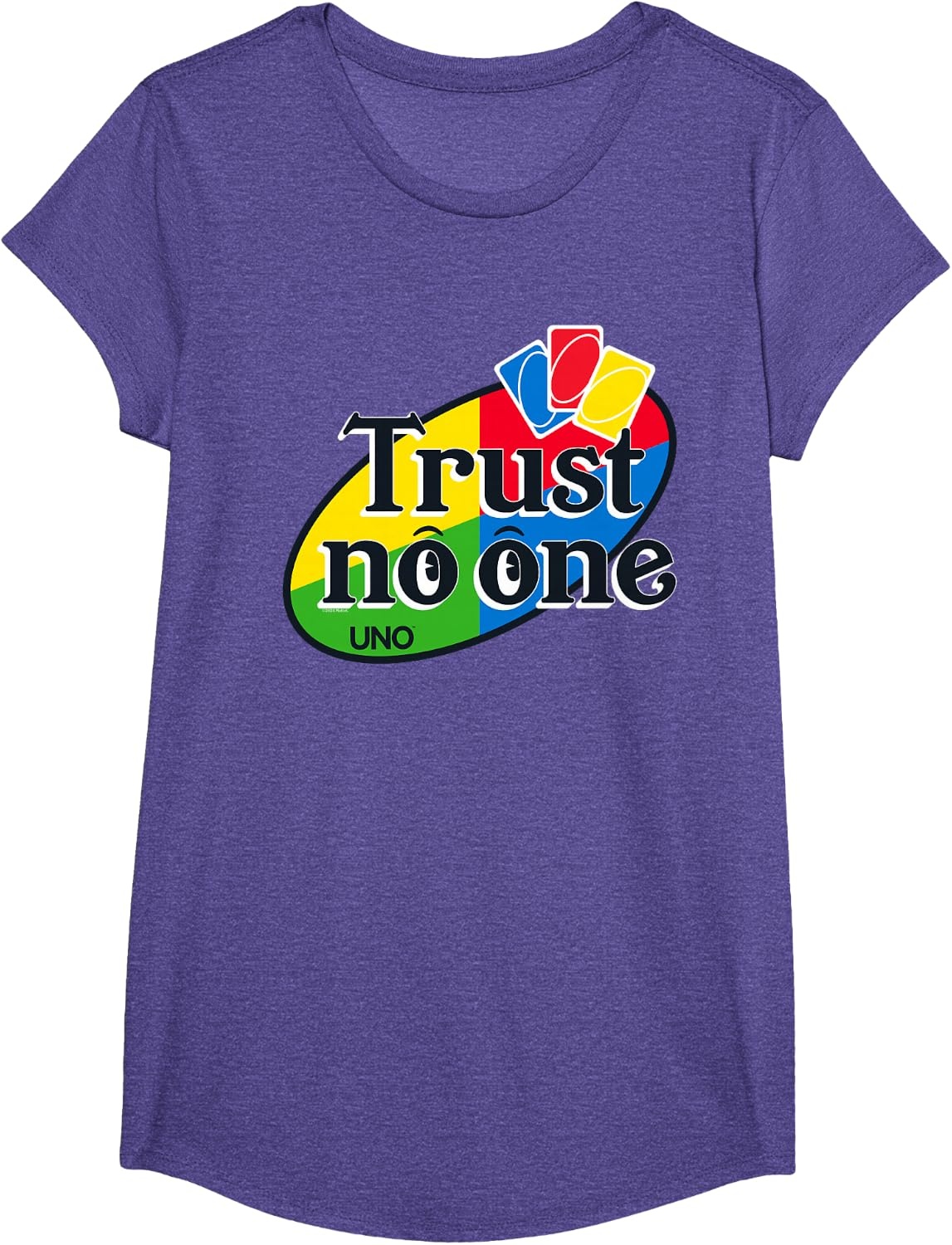 image:imageUNO Trust No One TShirtPurple Heather