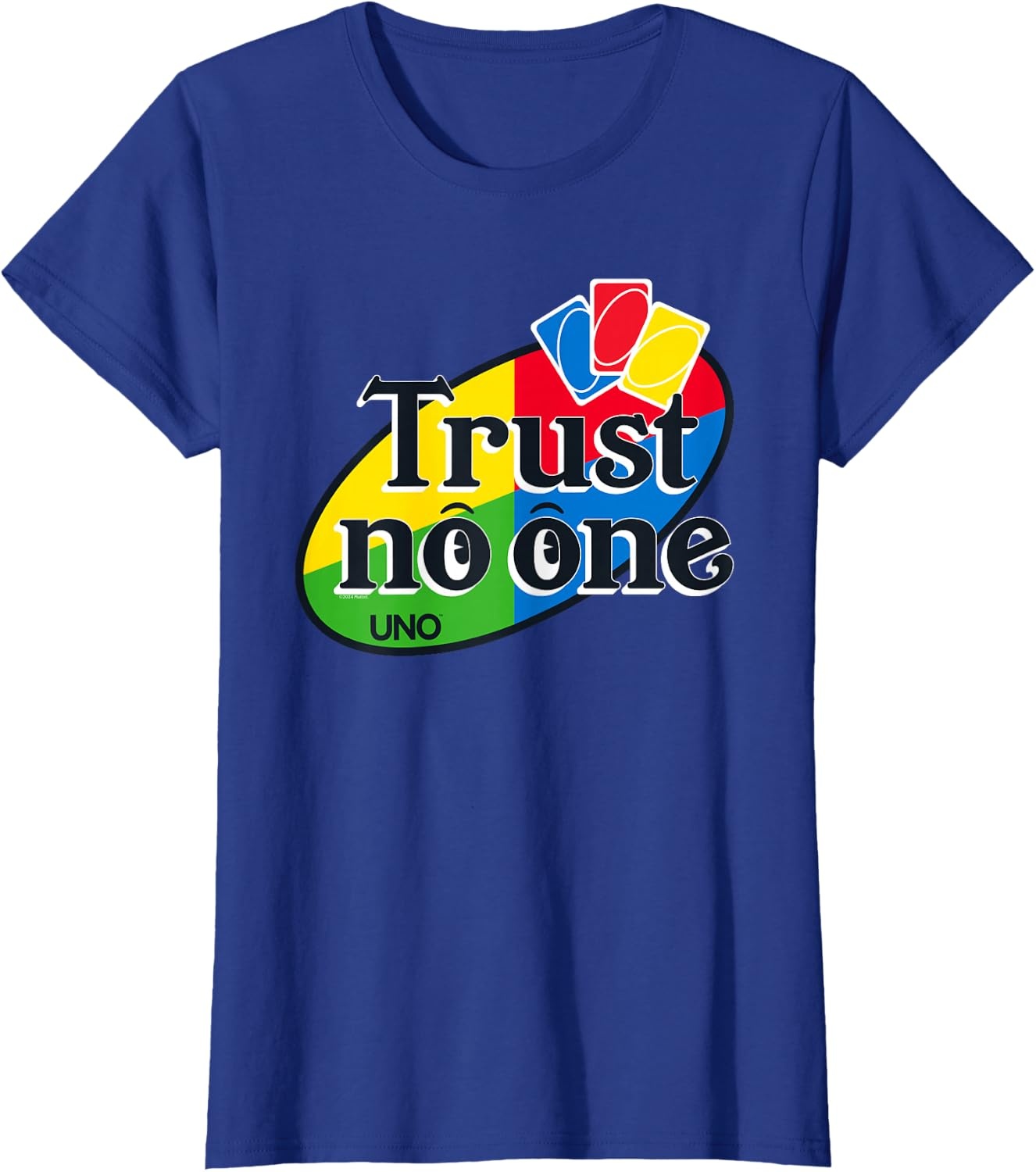 image:imageUNO Trust No One TShirtRoyal Blue