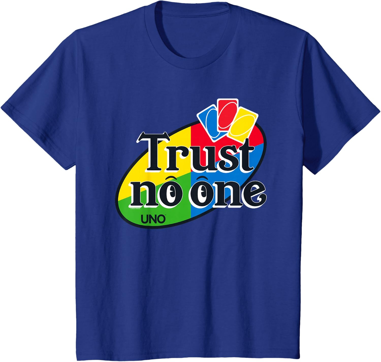 image:imageUNO Trust No One TShirtRoyal Blue