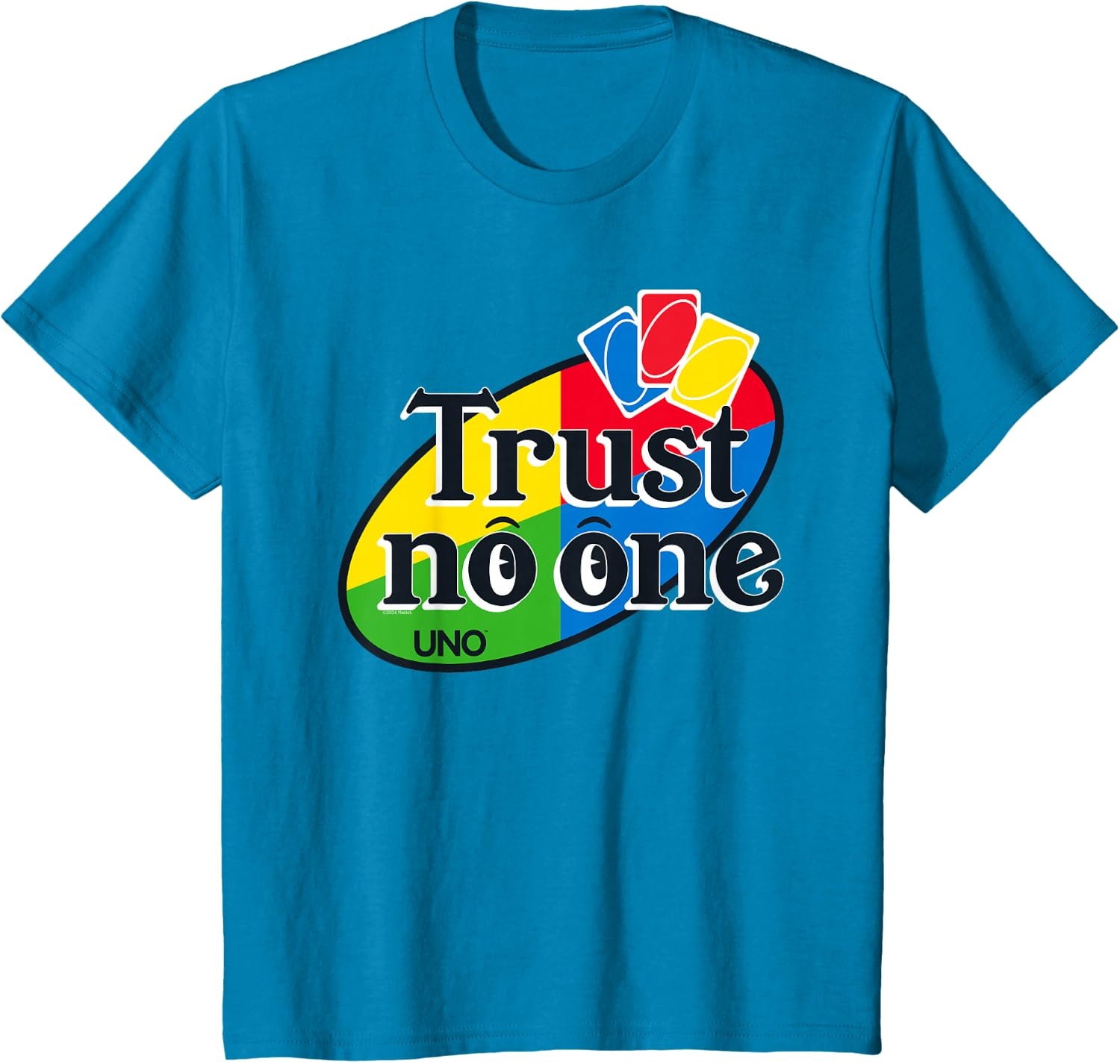 image:imageUNO Trust No One TShirtSapphire Blue