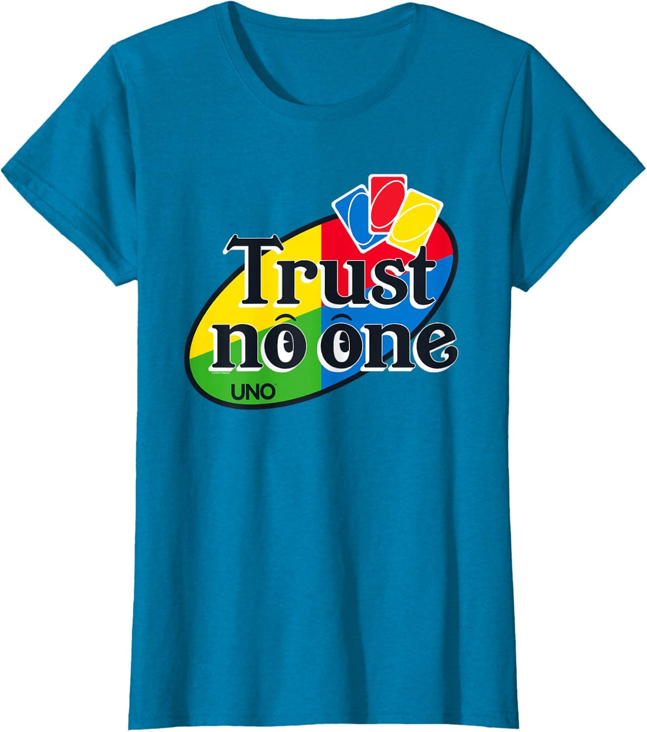 image:imageUNO Trust No One TShirtSapphire Blue