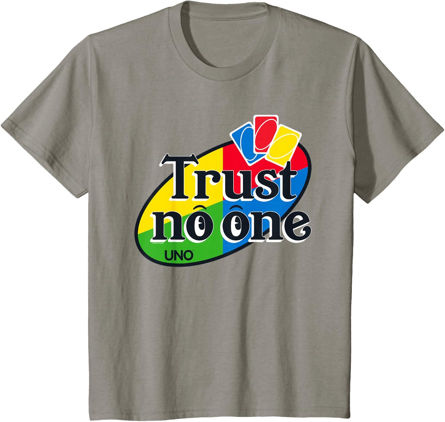 image:imageUNO Trust No One TShirtSlate Grey