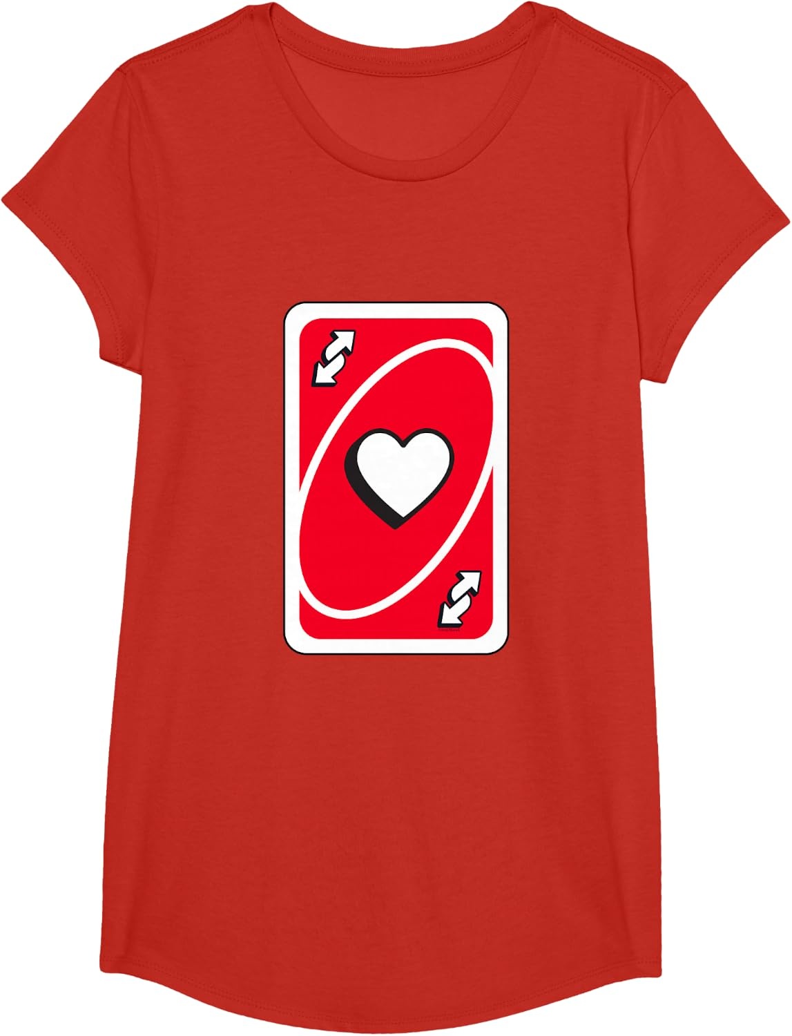 image:imageUNO Valentines Day Red Reverse Card TShirtRed