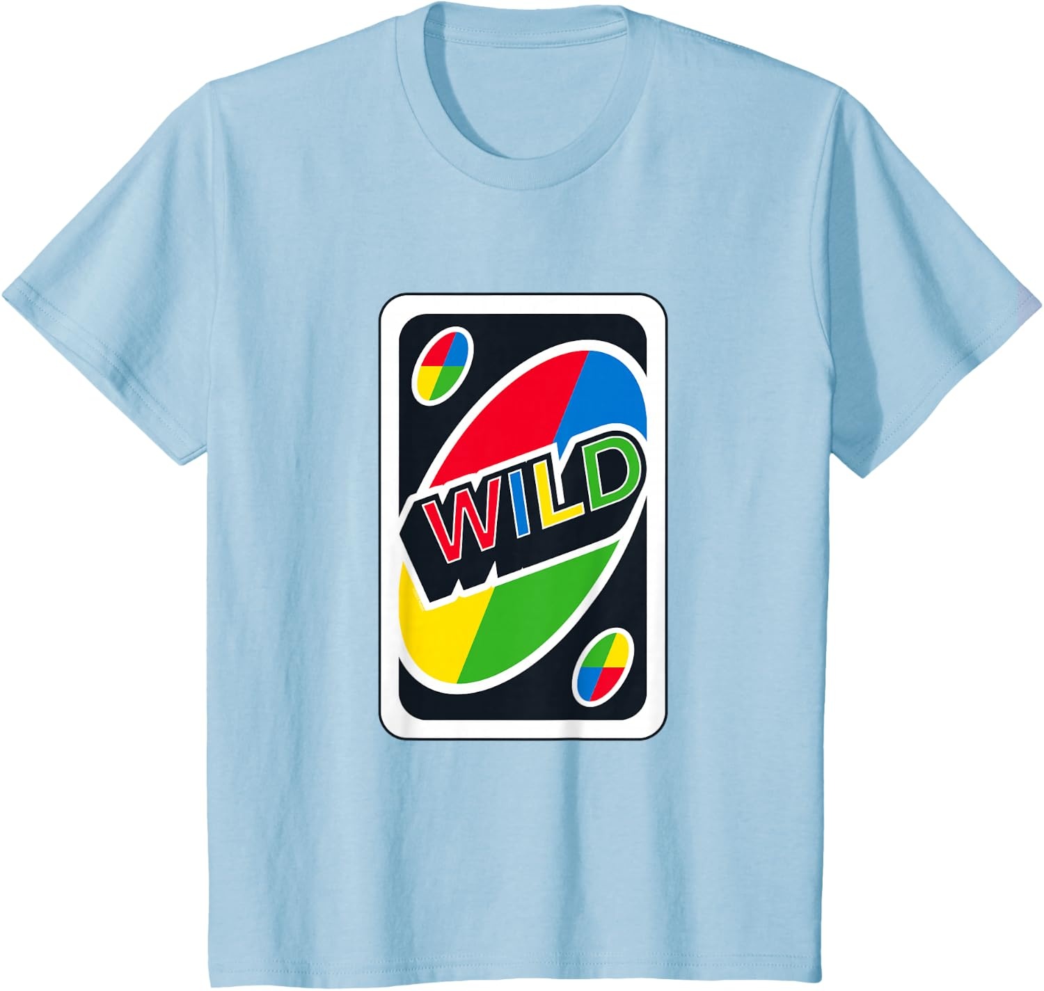 image:imageUNO Wild Card TShirtBaby Blue
