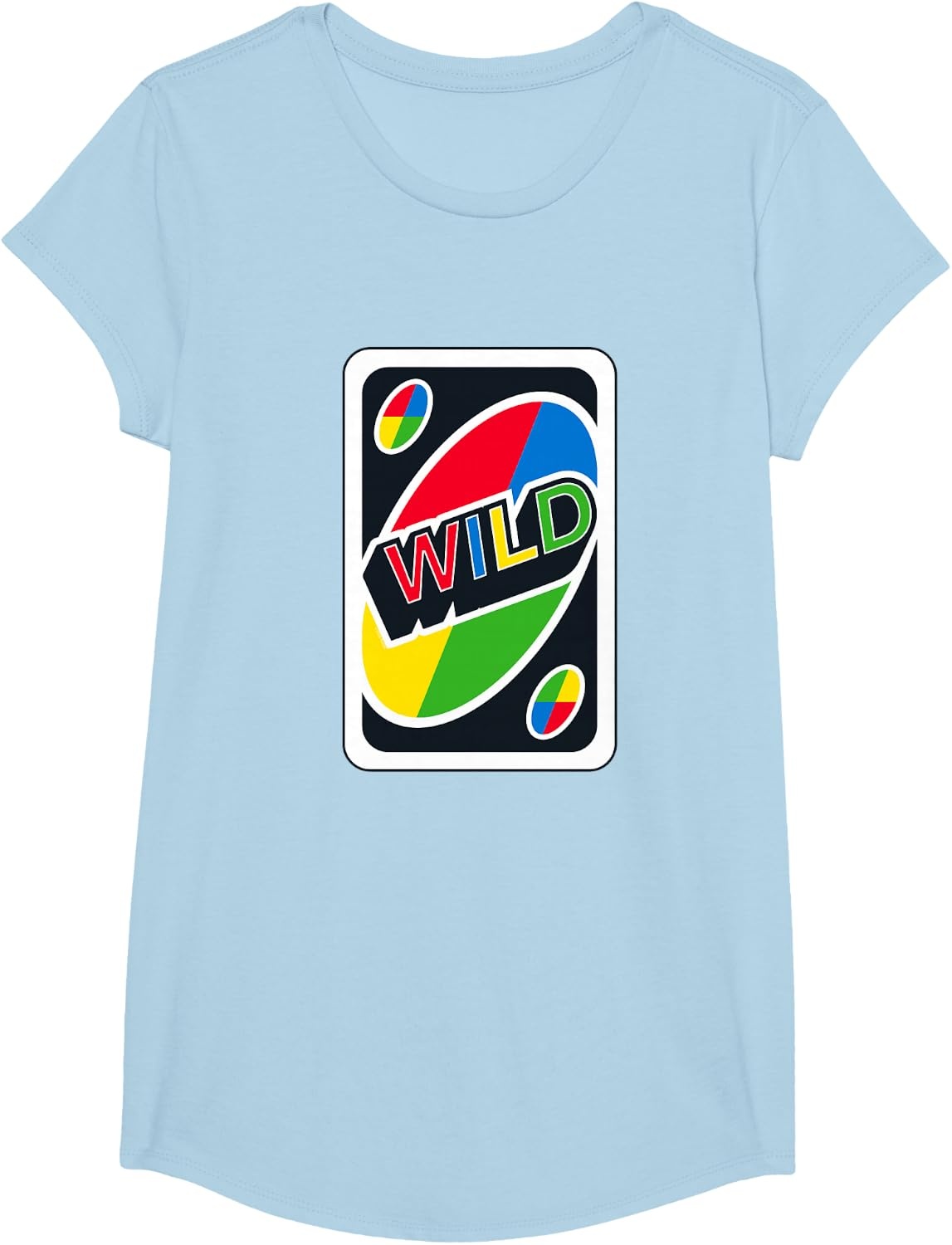 image:imageUNO Wild Card TShirtBaby Blue