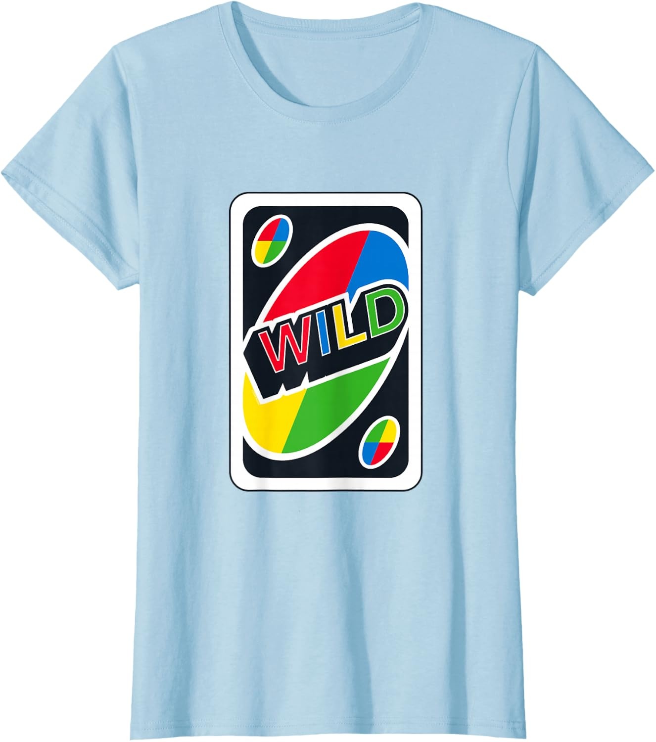 image:imageUNO Wild Card TShirtBaby Blue