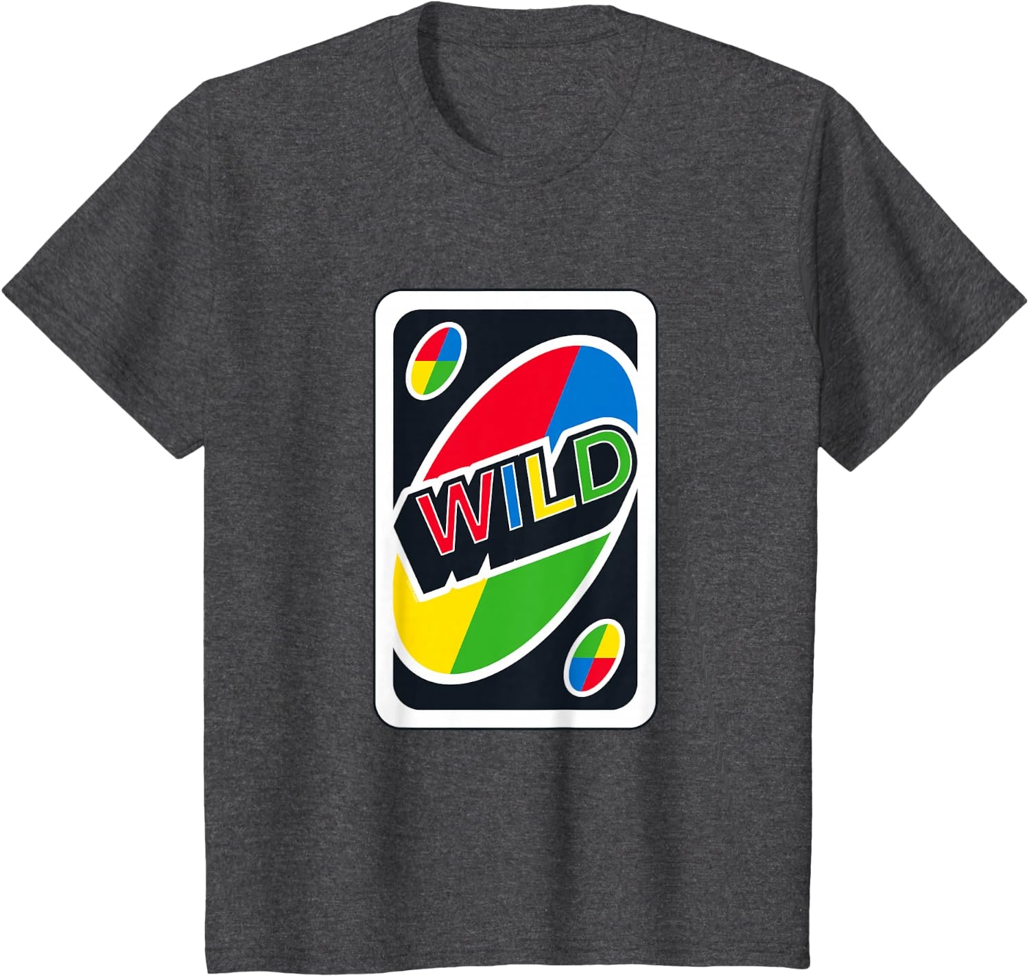 image:imageUNO Wild Card TShirtDark Heather Grey