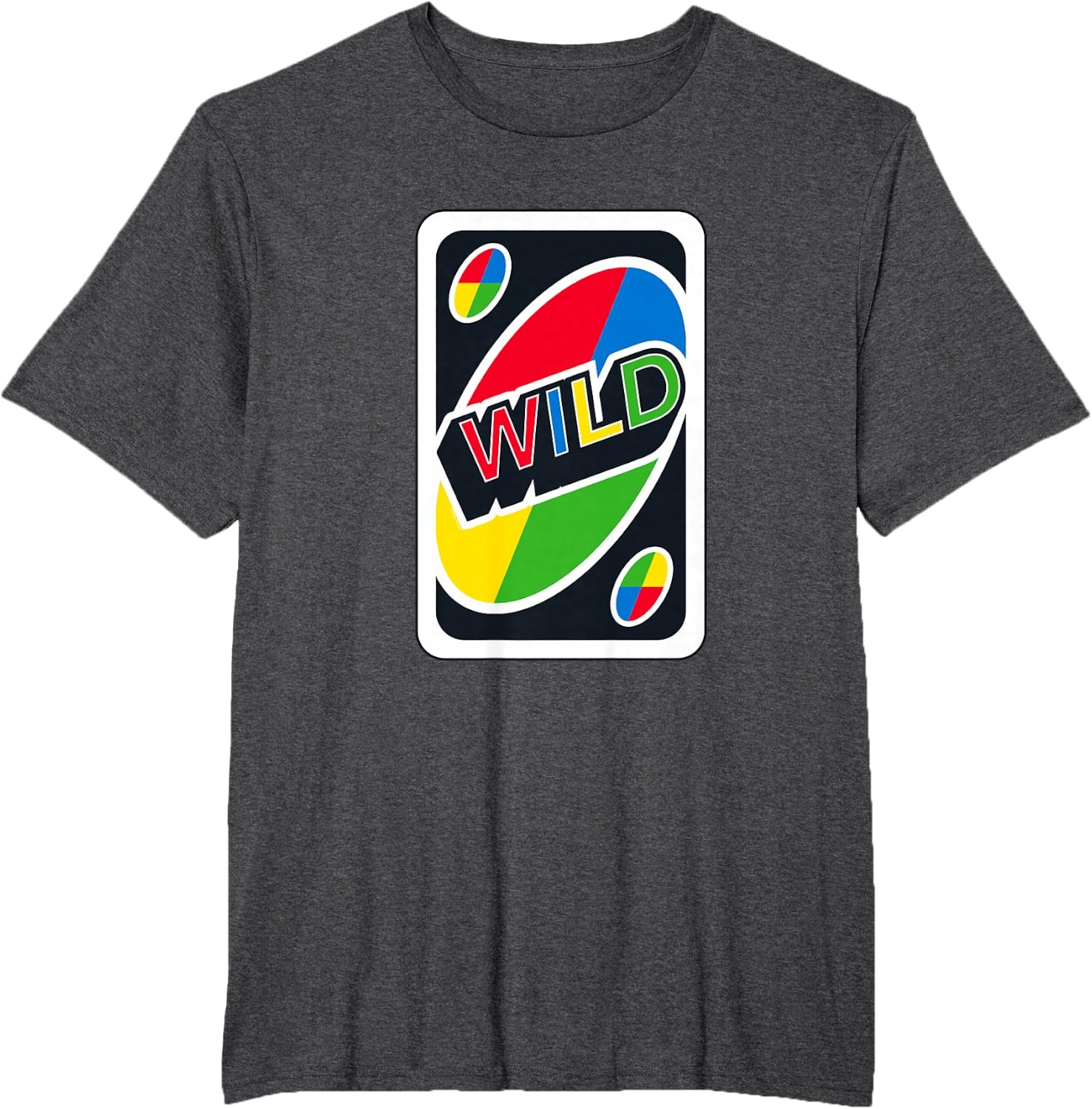 image:imageUNO Wild Card TShirtDark Heather Grey