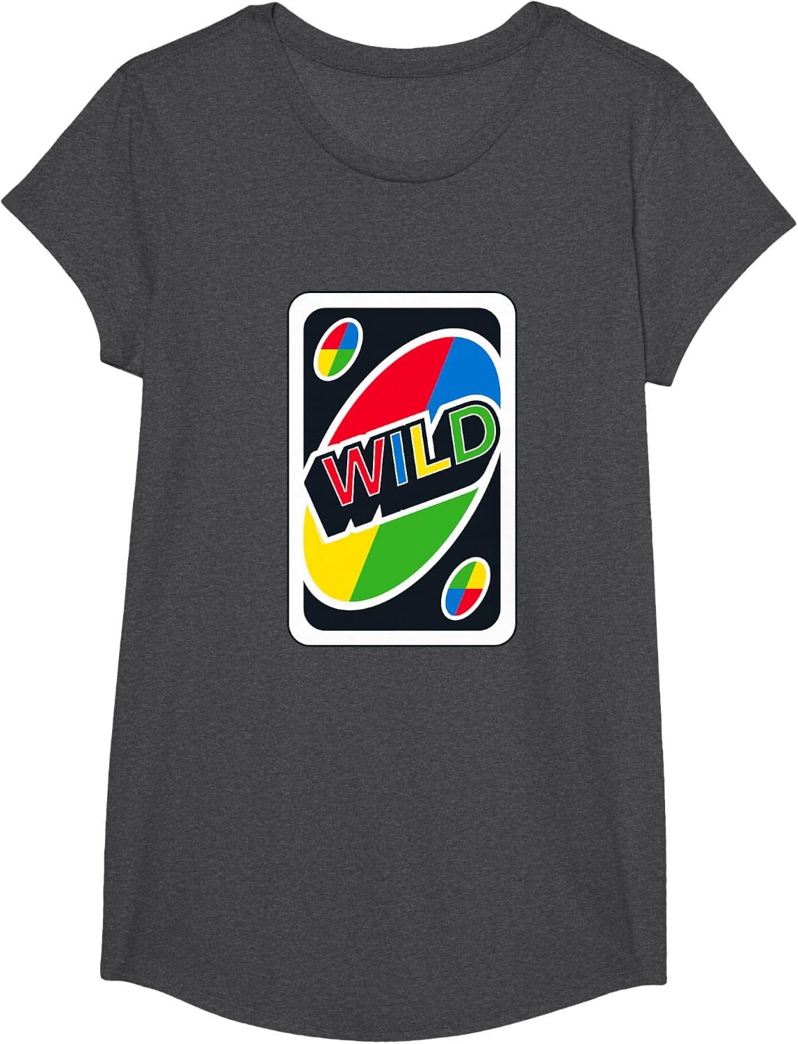 image:imageUNO Wild Card TShirtDark Heather Grey