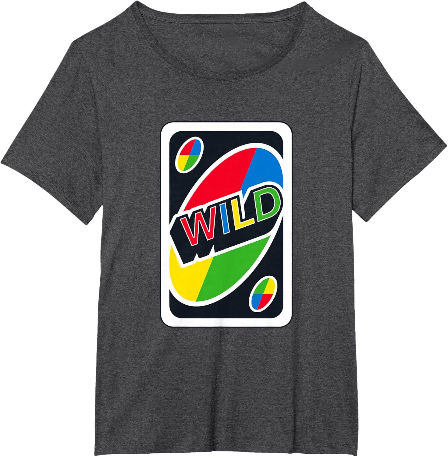 image:imageUNO Wild Card TShirtDark Heather Grey
