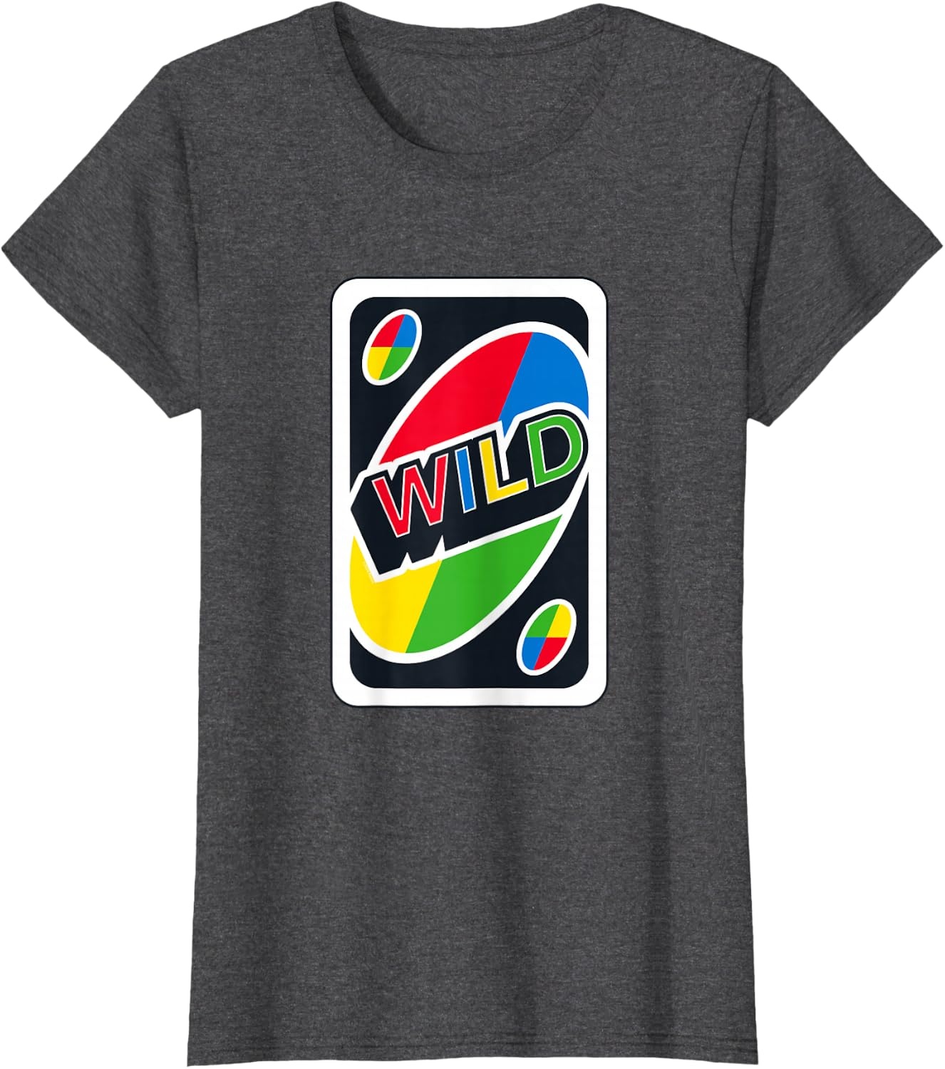 image:imageUNO Wild Card TShirtDark Heather Grey