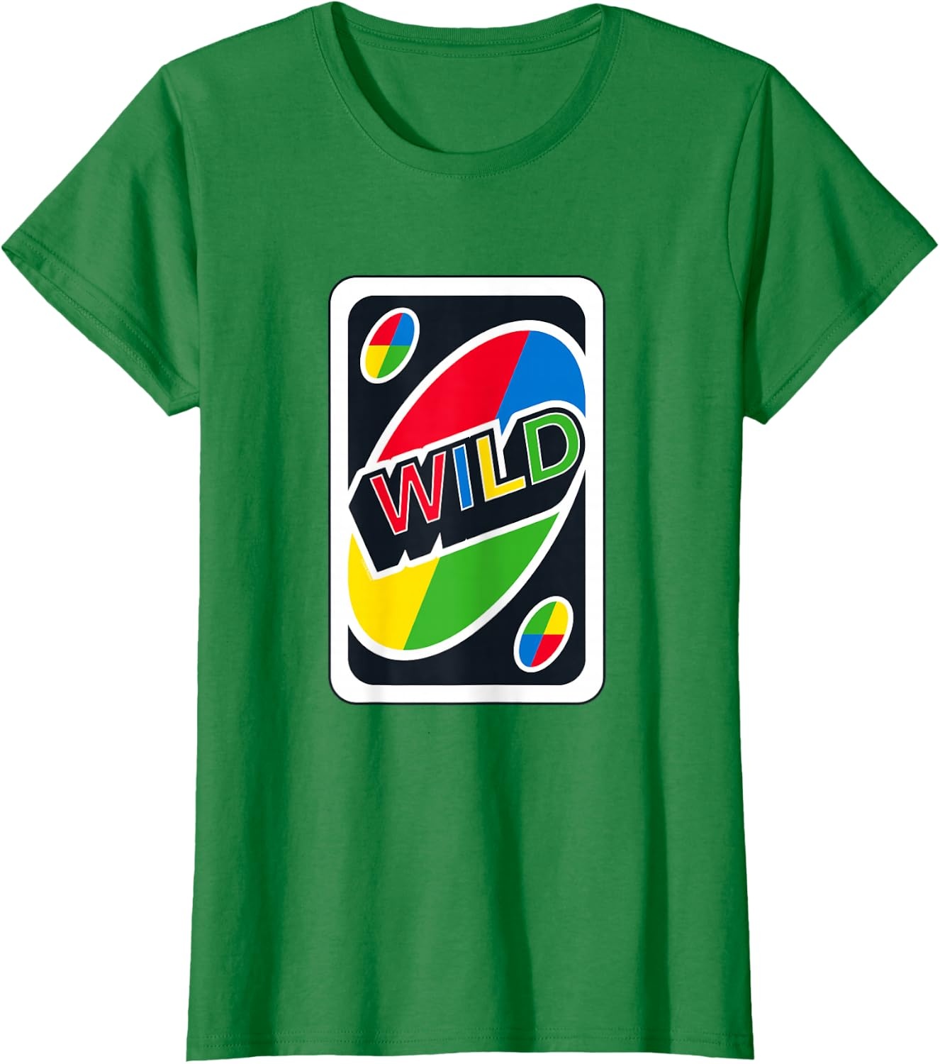 image:imageUNO Wild Card TShirtKelly Green