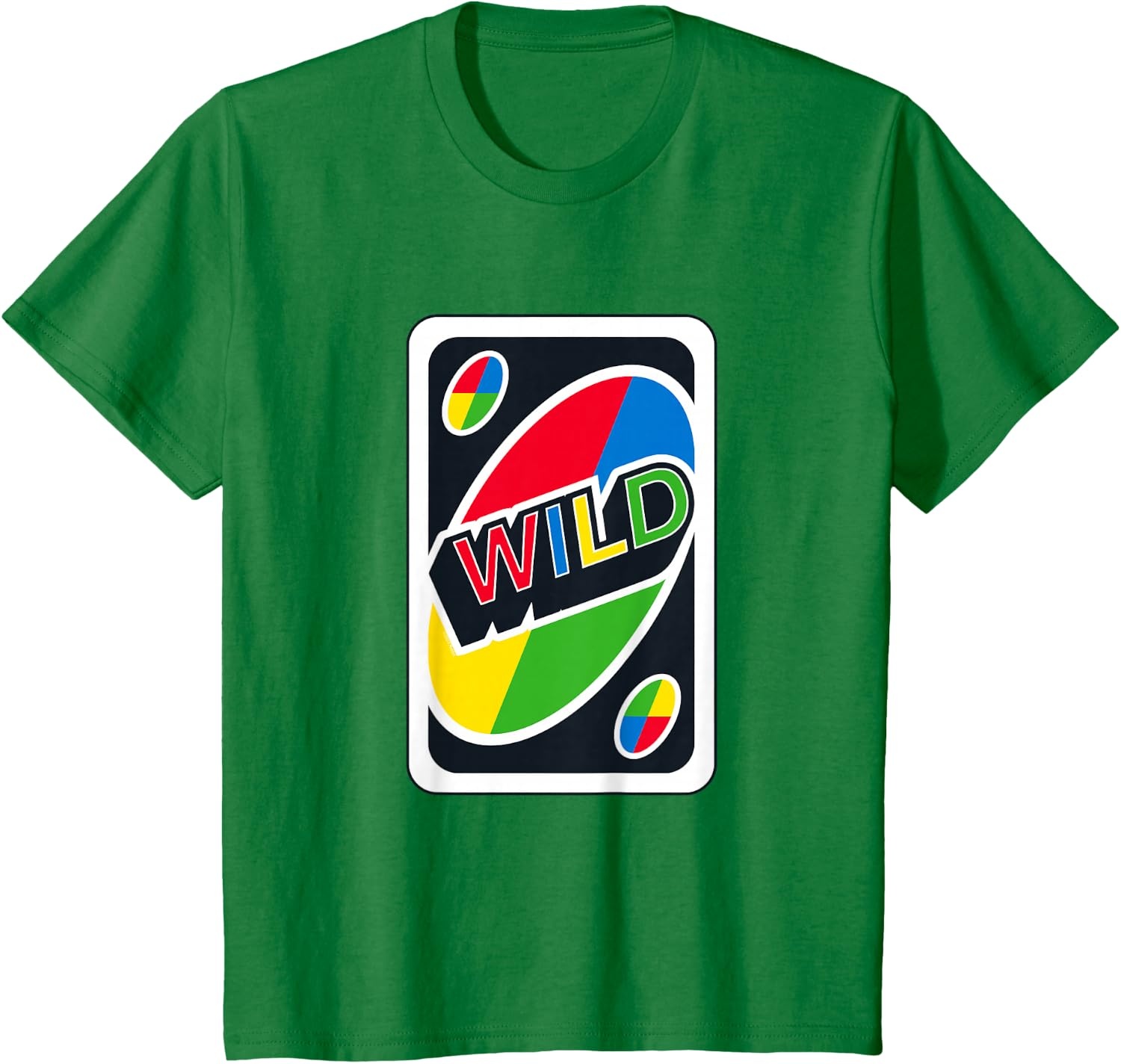 image:imageUNO Wild Card TShirtKelly Green