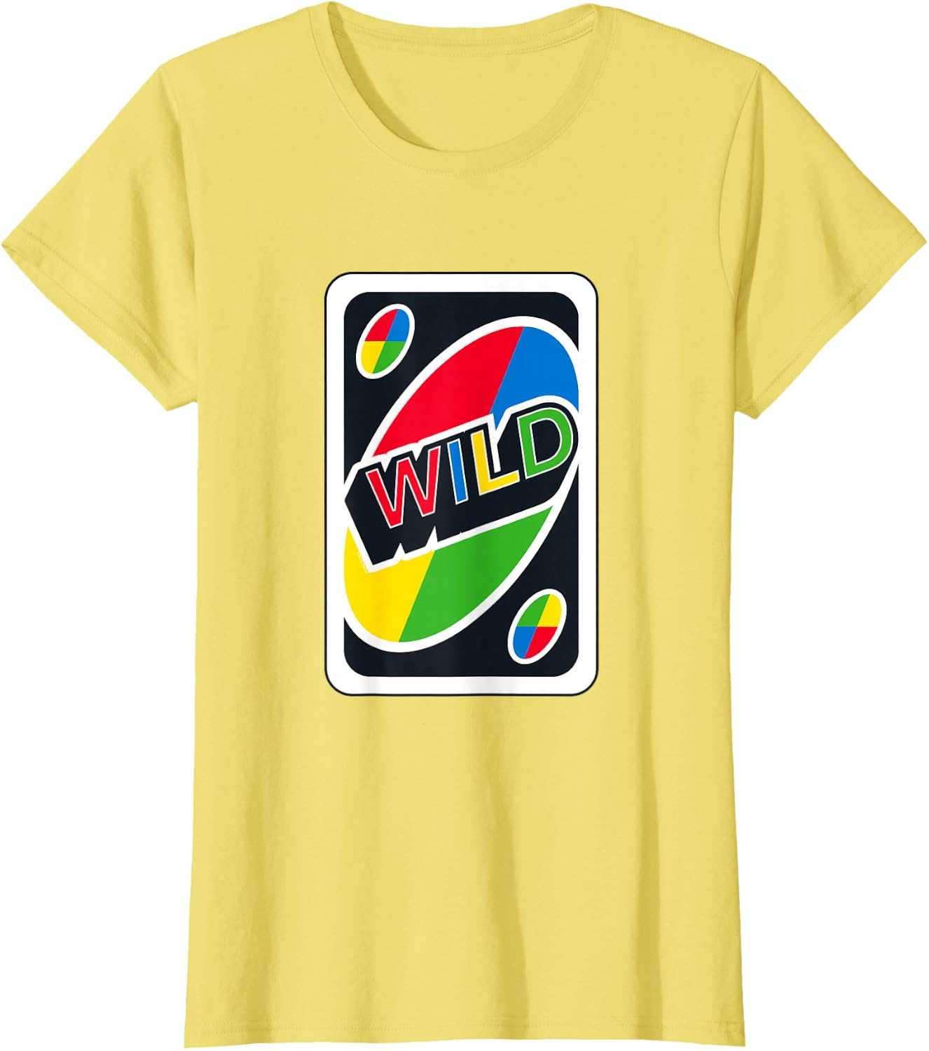 image:imageUNO Wild Card TShirtLemon Yellow