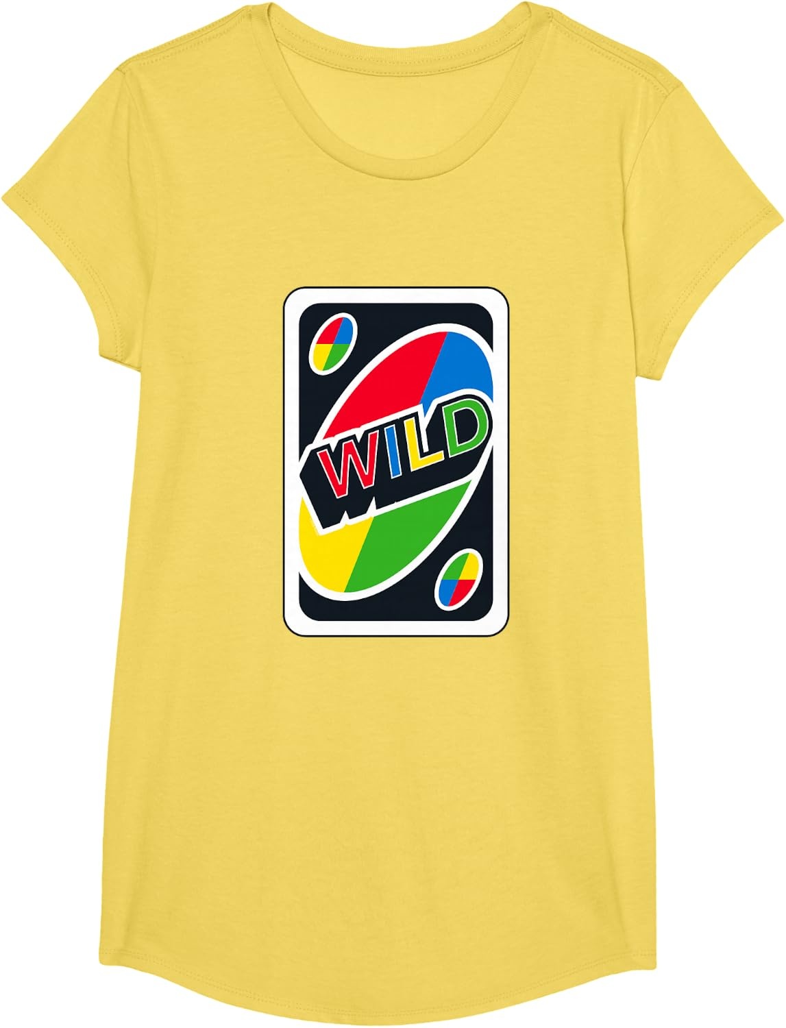 image:imageUNO Wild Card TShirtLemon Yellow
