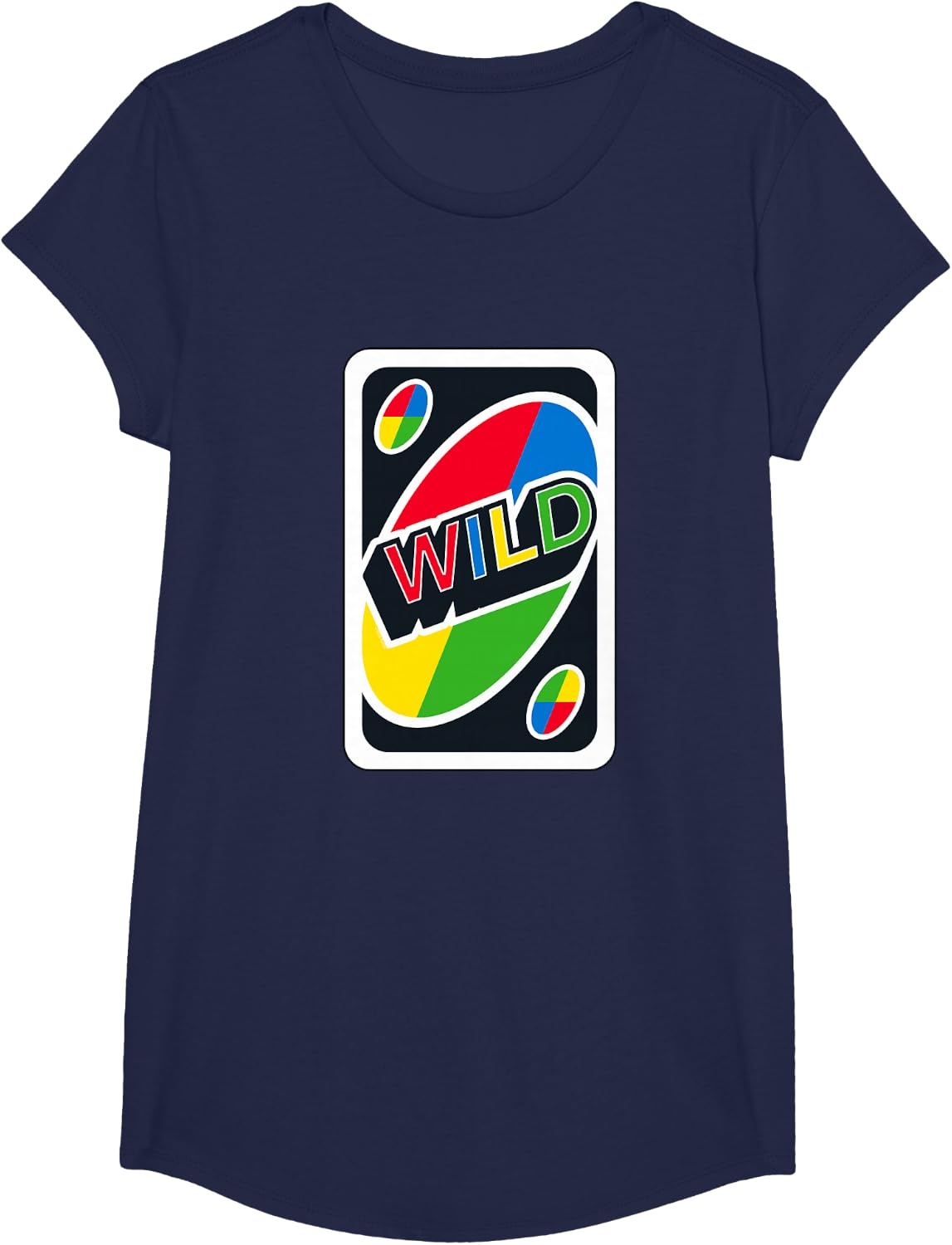 image:imageUNO Wild Card TShirtNavy Blue