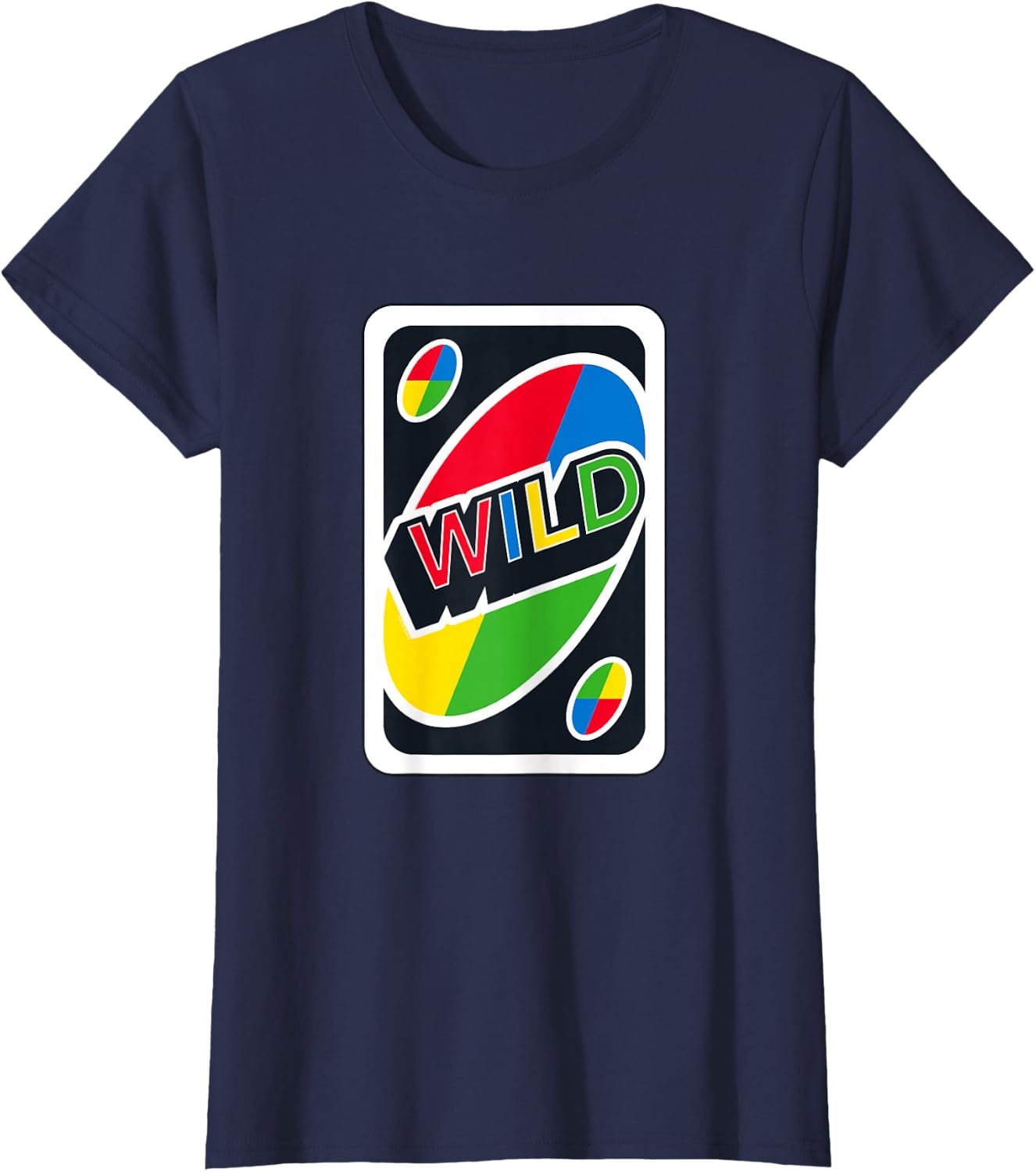 image:imageUNO Wild Card TShirtNavy Blue