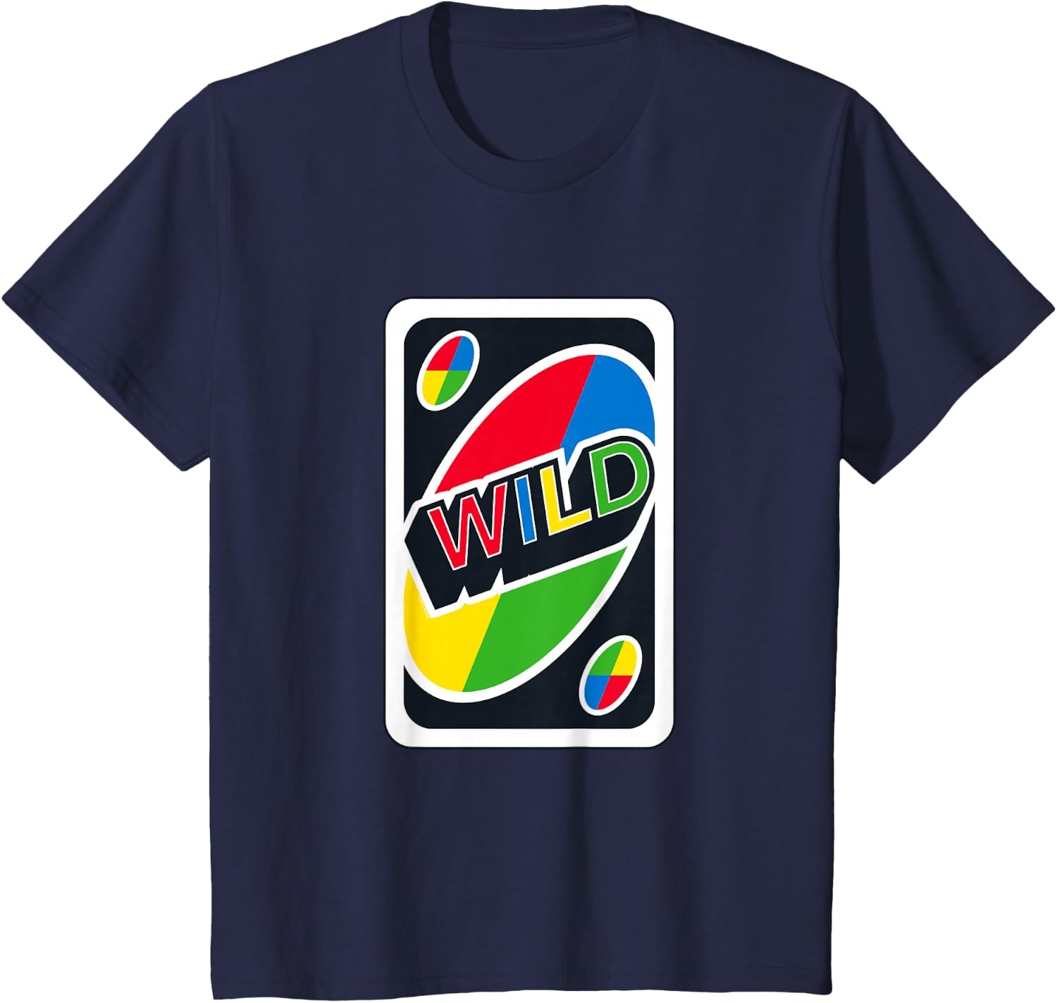 image:imageUNO Wild Card TShirtNavy Blue