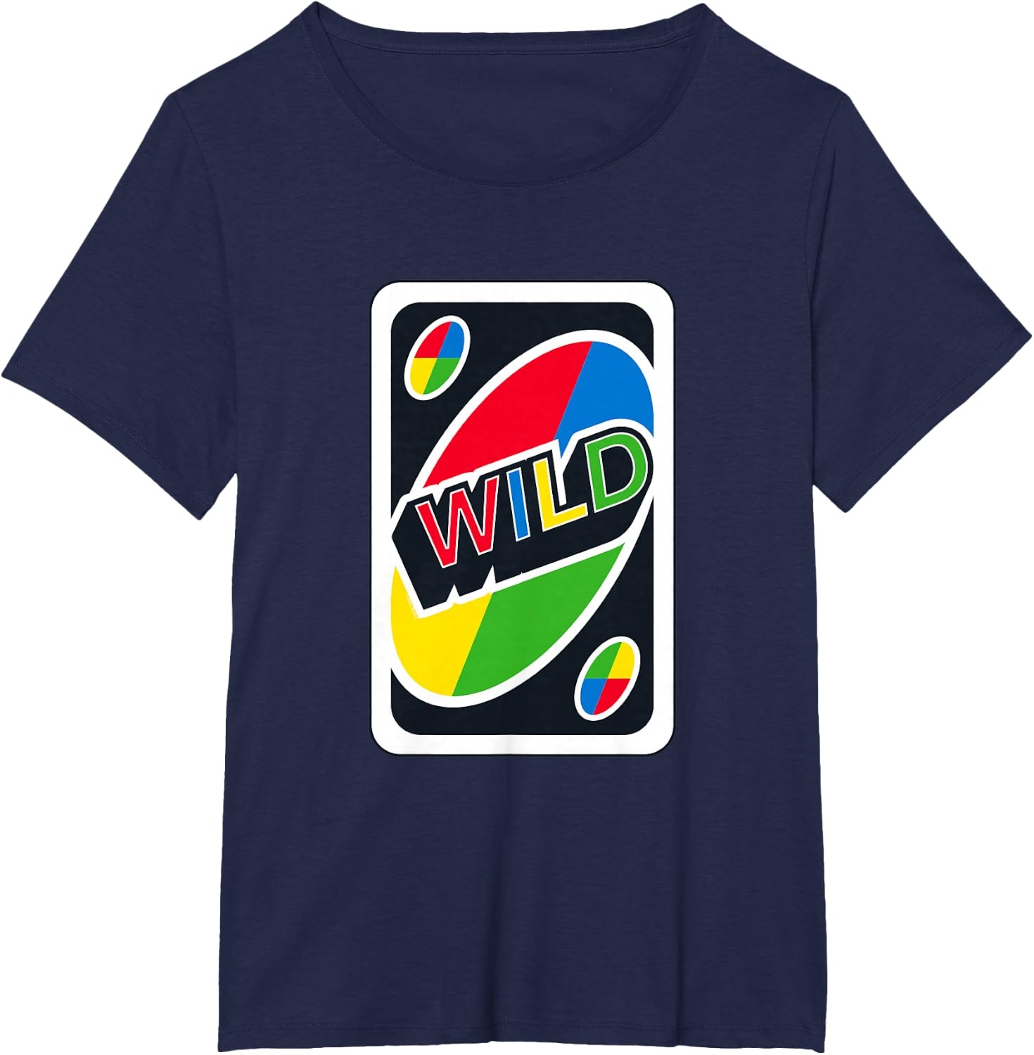 image:imageUNO Wild Card TShirtNavy Blue