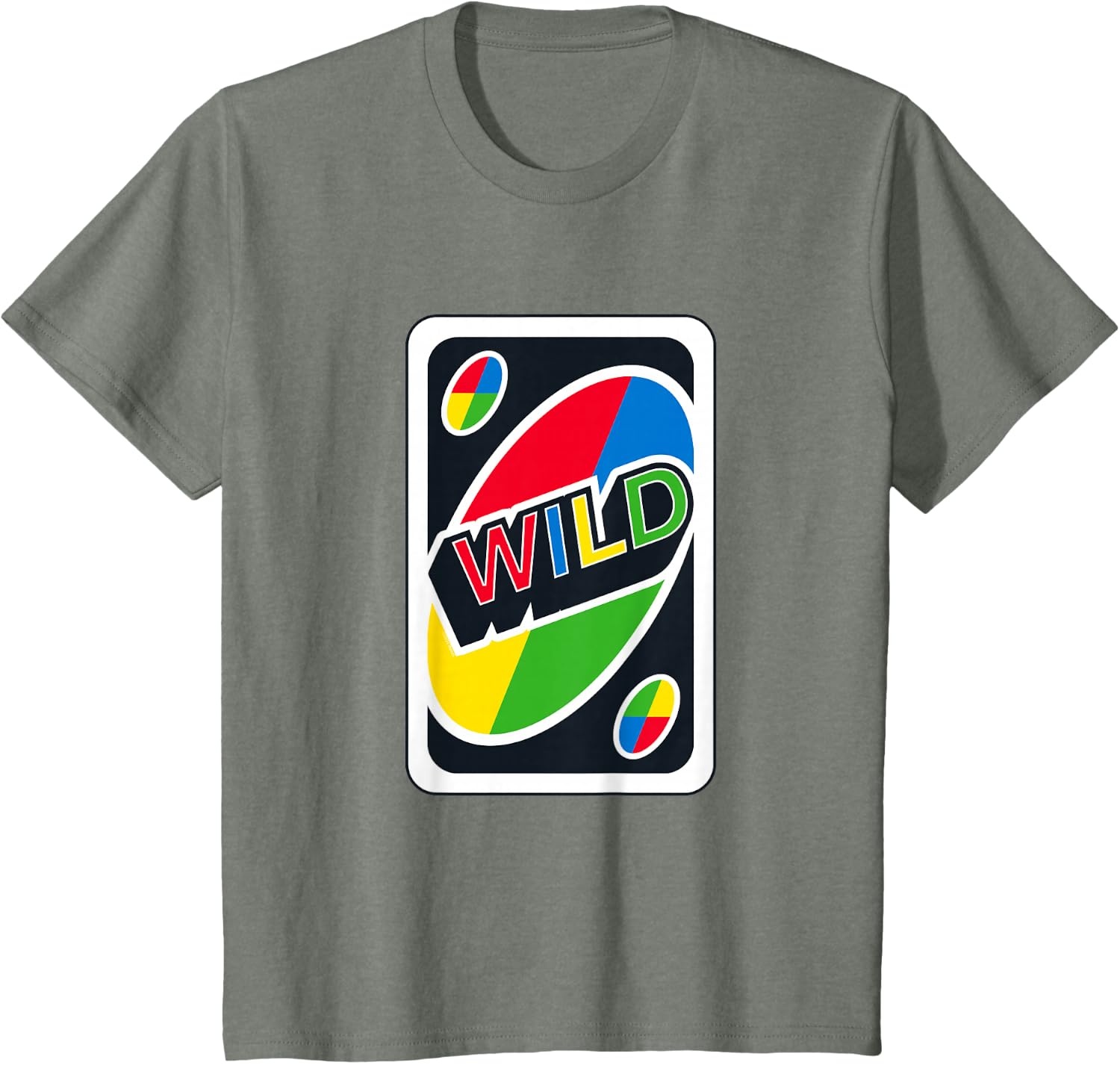 image:imageUNO Wild Card TShirtOlive Heather