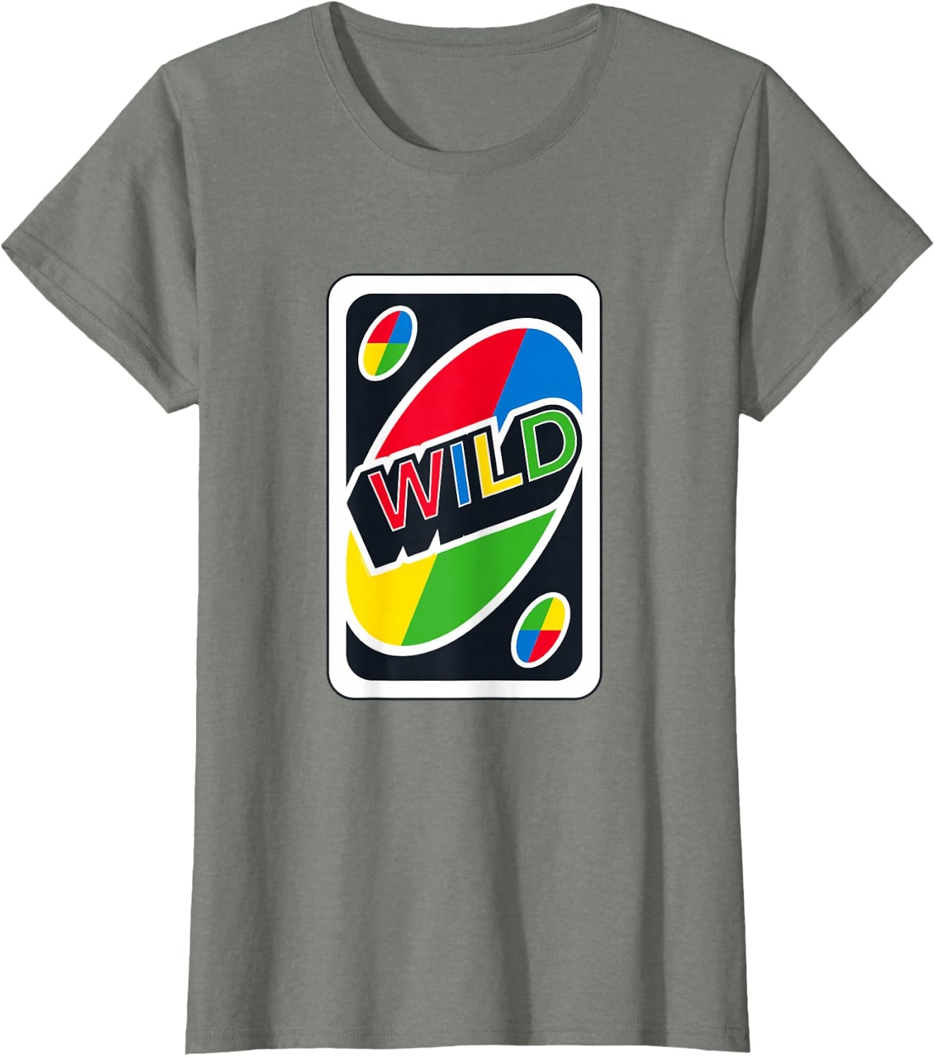 image:imageUNO Wild Card TShirtOlive Heather