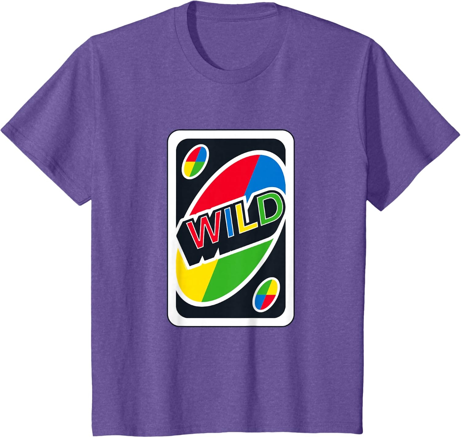 image:imageUNO Wild Card TShirtPurple Heather