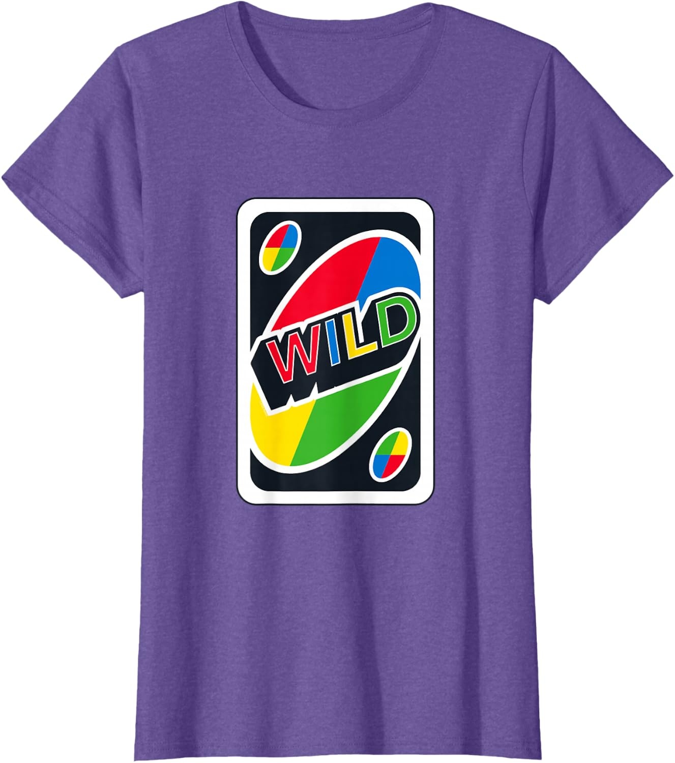 image:imageUNO Wild Card TShirtPurple Heather