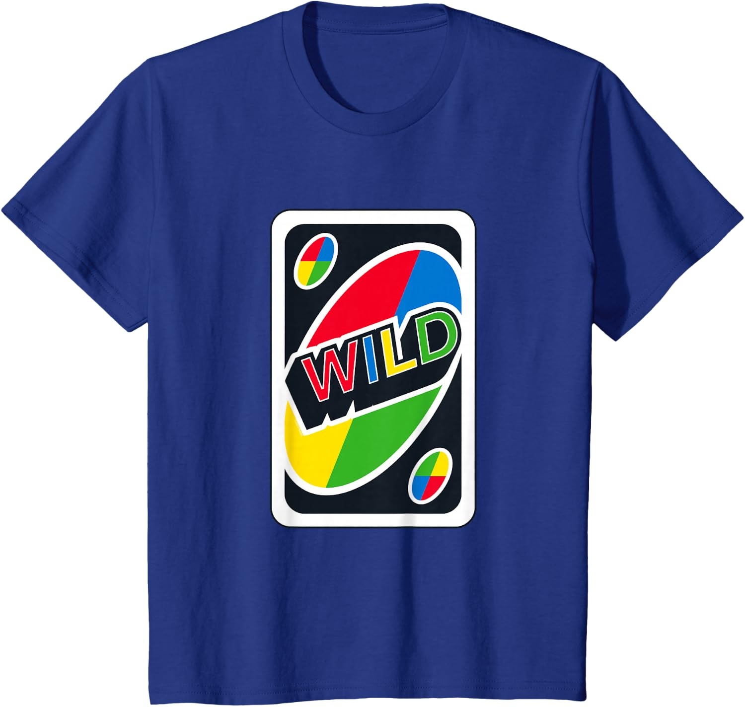 image:imageUNO Wild Card TShirtRoyal Blue