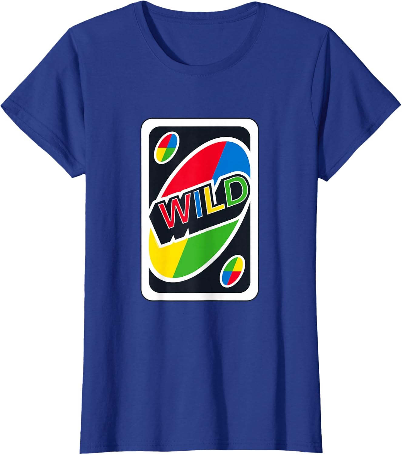 image:imageUNO Wild Card TShirtRoyal Blue