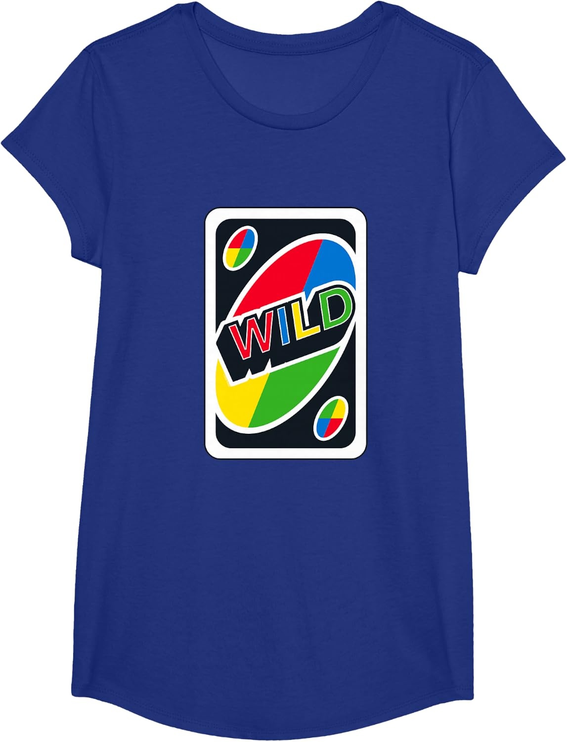 image:imageUNO Wild Card TShirtRoyal Blue