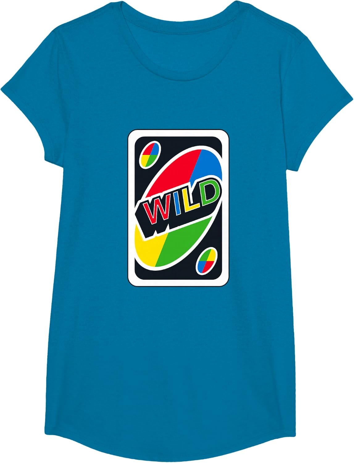 image:imageUNO Wild Card TShirtSapphire Blue