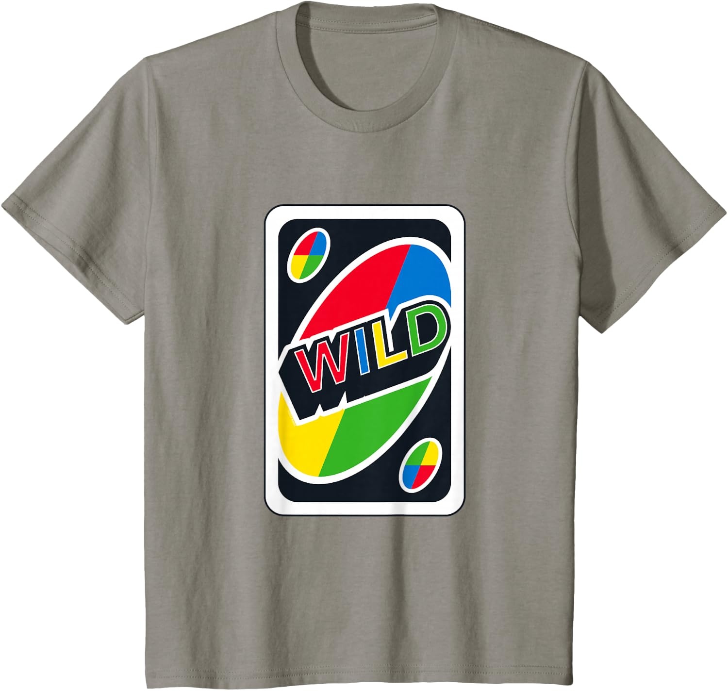 image:imageUNO Wild Card TShirtSlate Grey