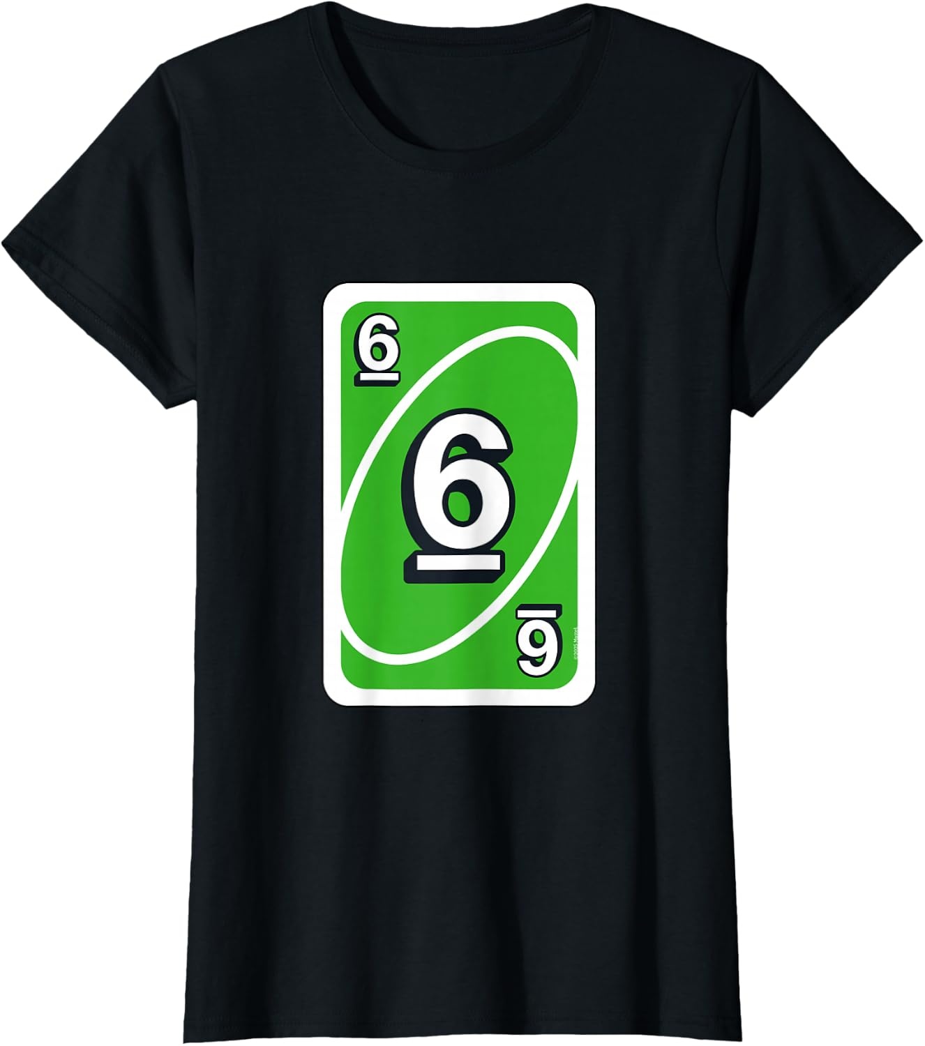 image:imageUNO Halloween Green 6 Card TShirtBlack