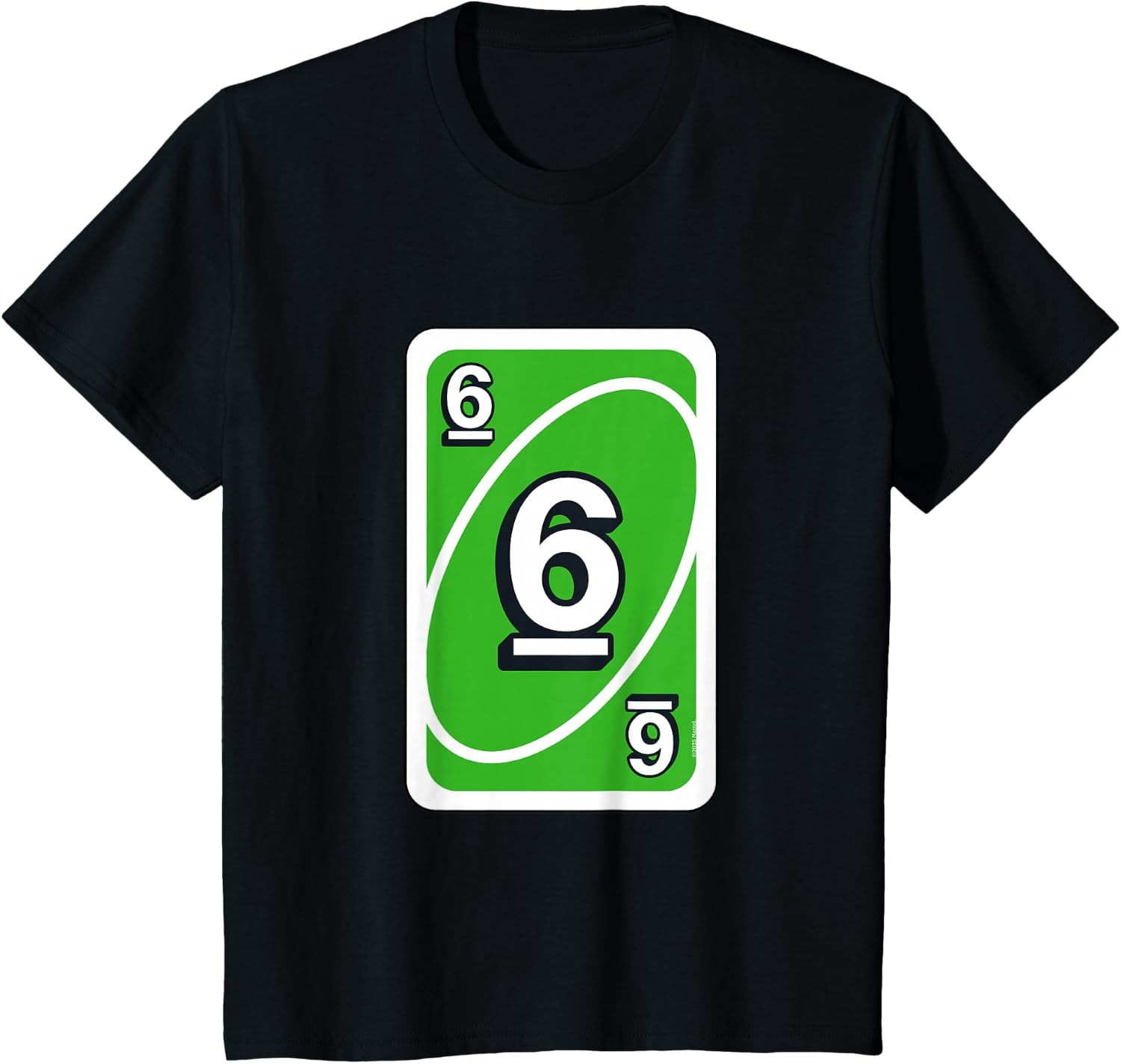image:imageUNO Halloween Green 6 Card TShirtBlack