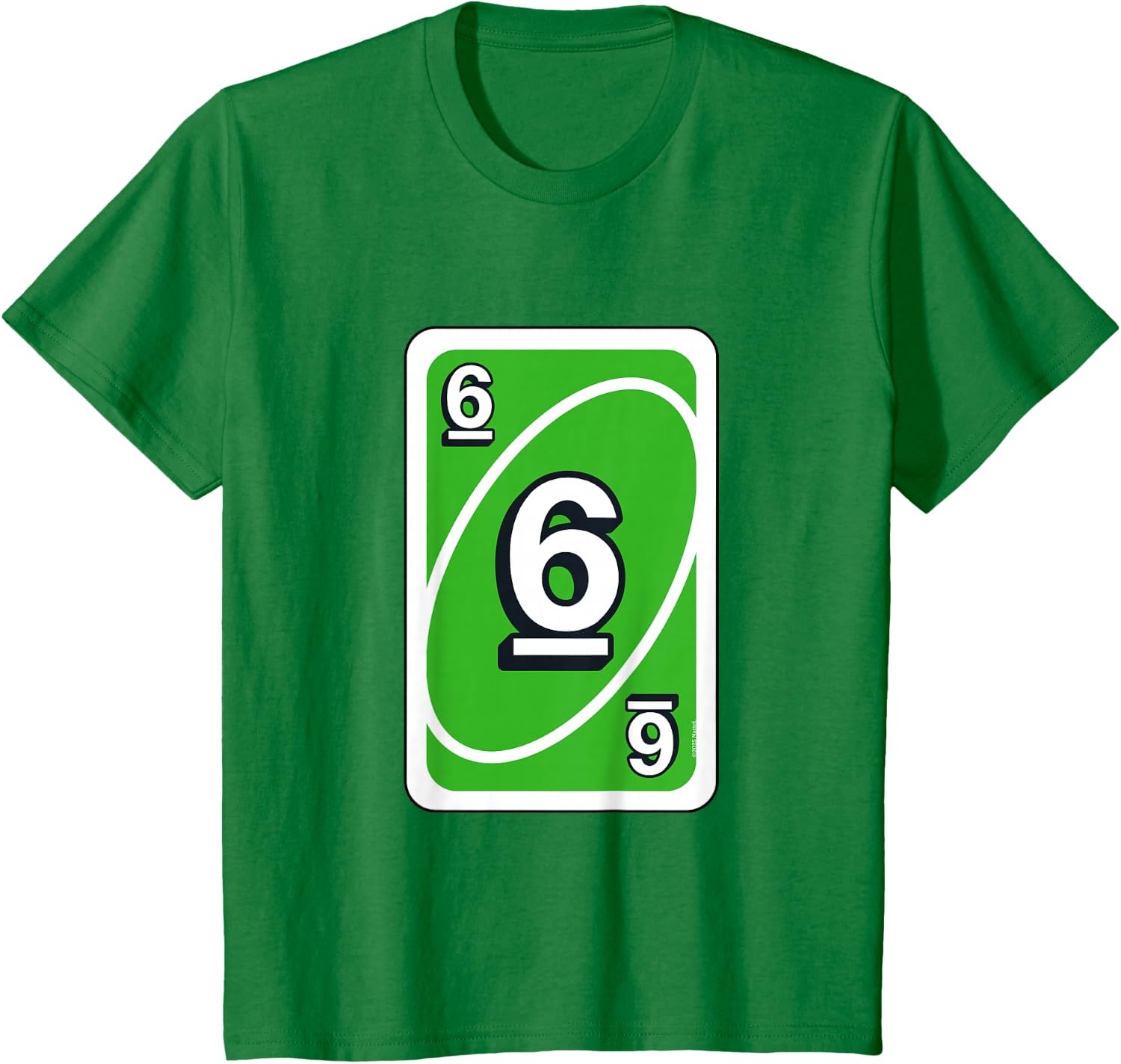 image:imageUNO Halloween Green 6 Card TShirtKelly Green