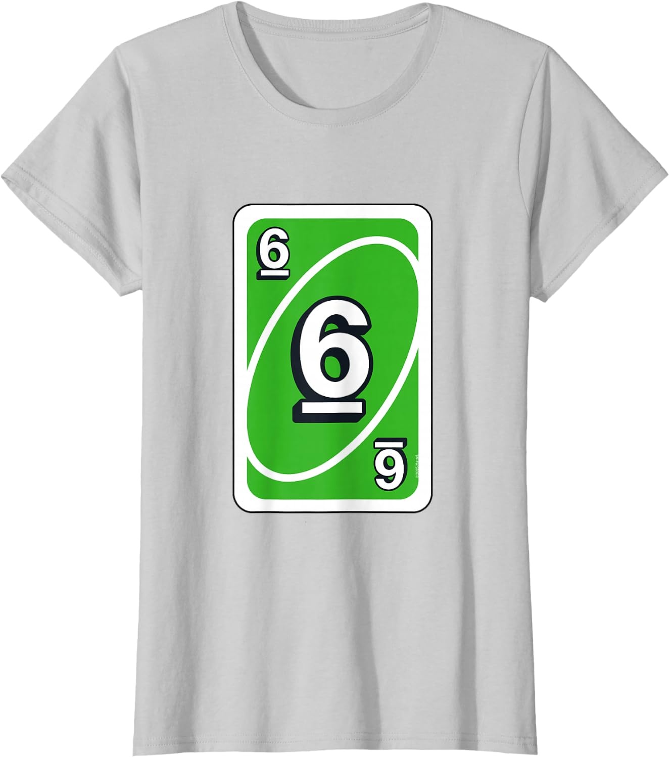 image:imageUNO Halloween Green 6 Card TShirtSilver Grey