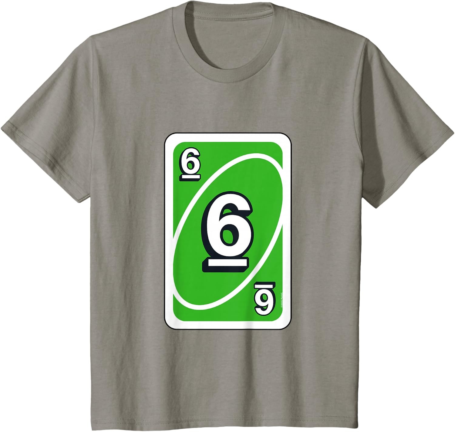 image:imageUNO Halloween Green 6 Card TShirtSlate Grey