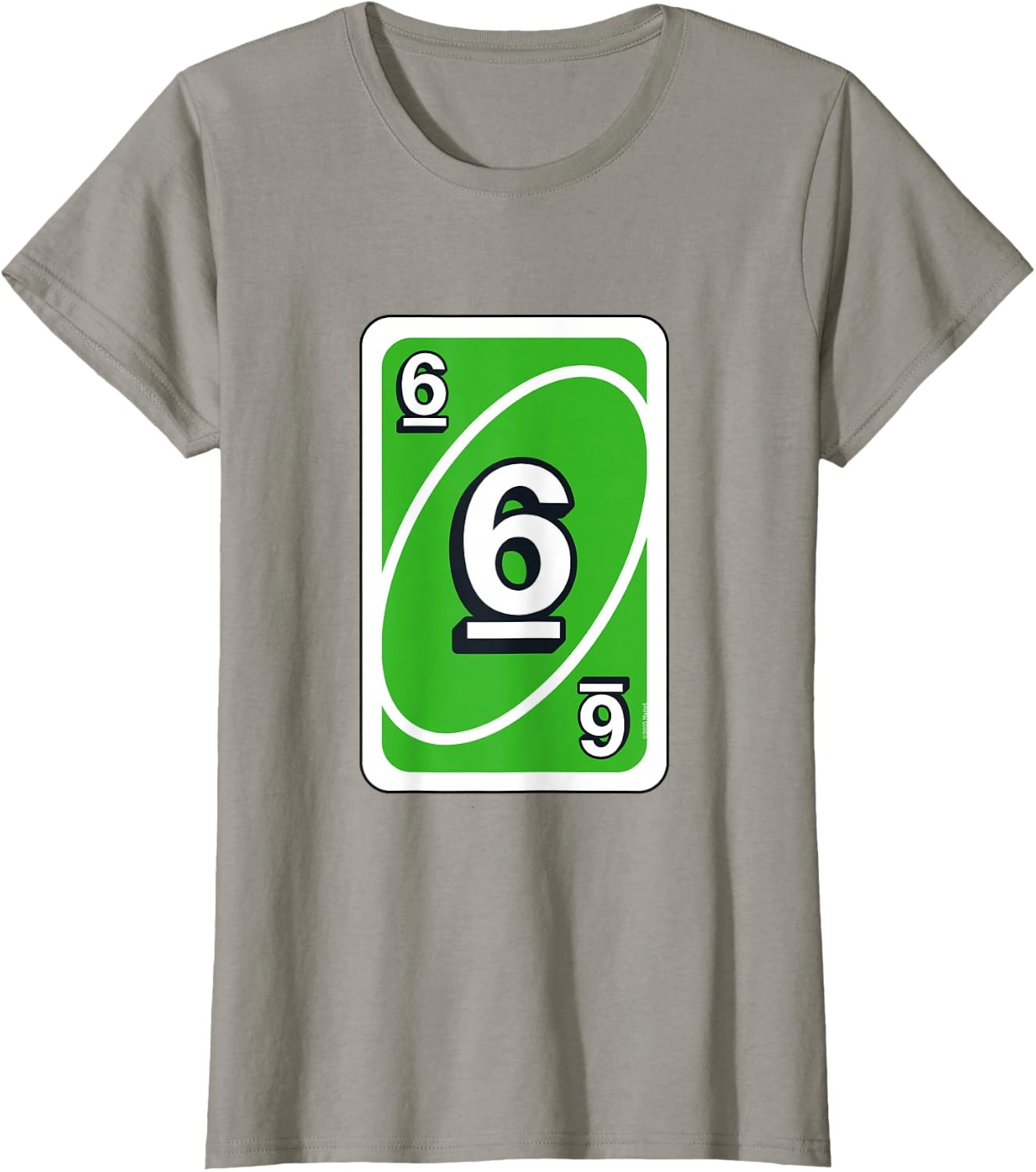 image:imageUNO Halloween Green 6 Card TShirtSlate Grey