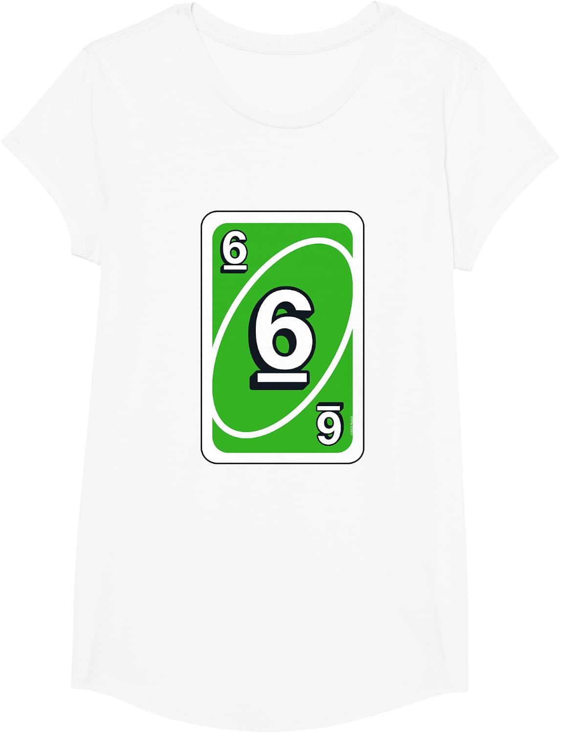 image:imageUNO Halloween Green 6 Card TShirtWhite