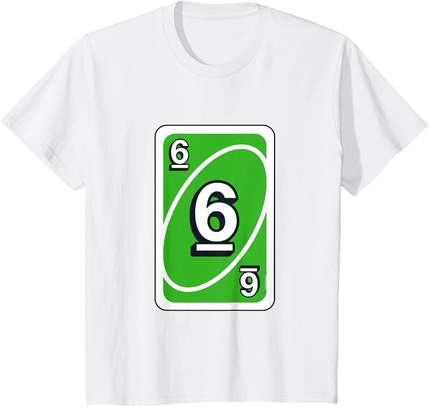image:imageUNO Halloween Green 6 Card TShirtWhite