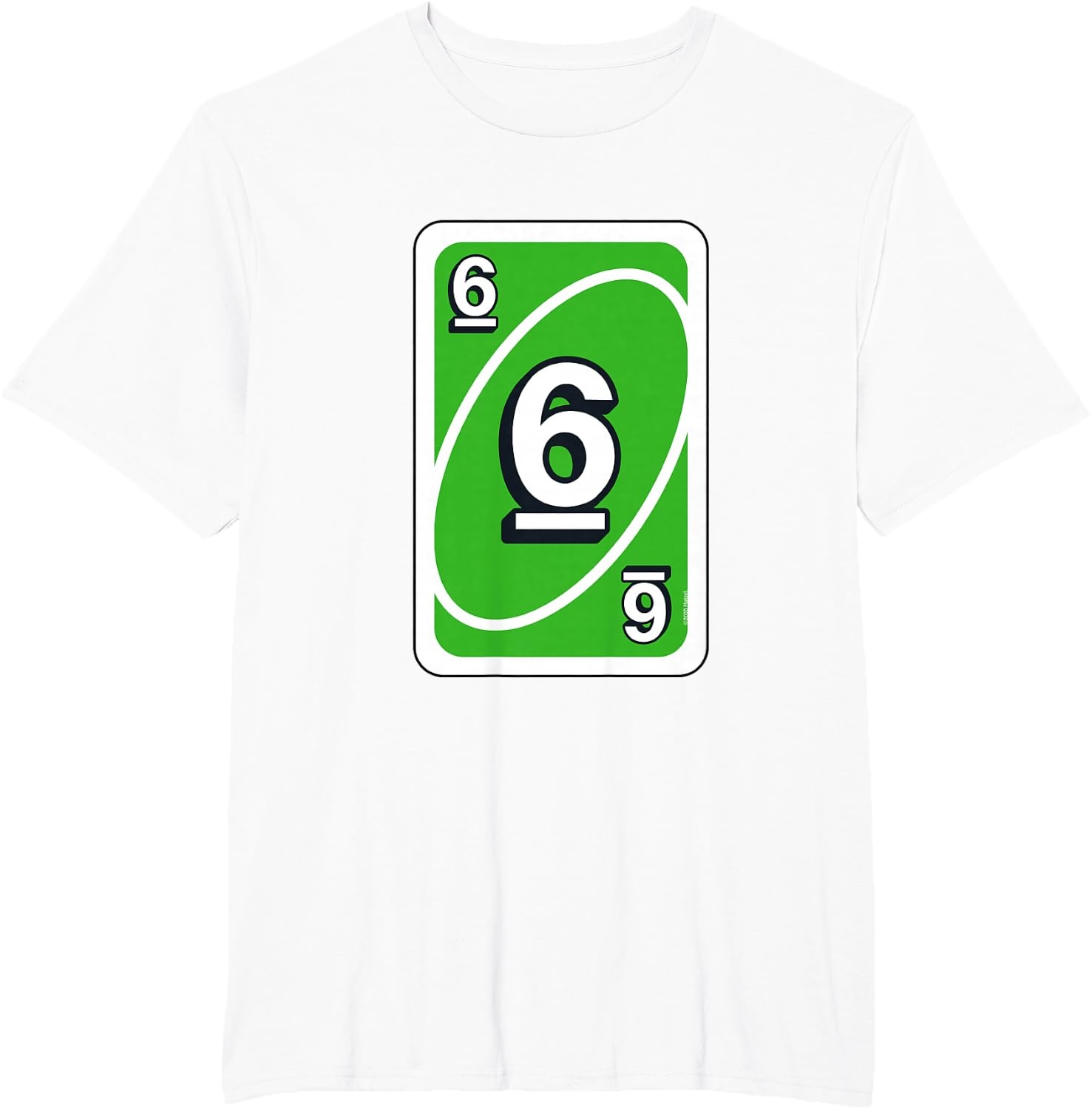 image:imageUNO Halloween Green 6 Card TShirtWhite