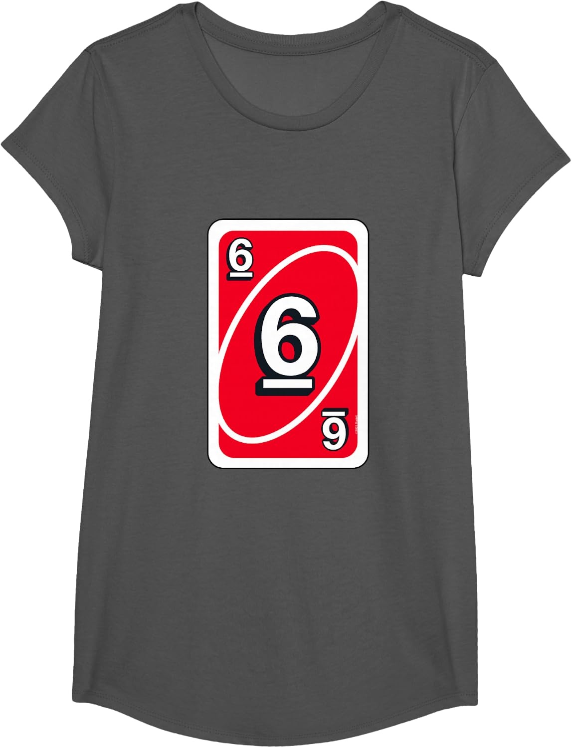 image:imageUNO Halloween Red 6 Card TShirtAsphalt Grey