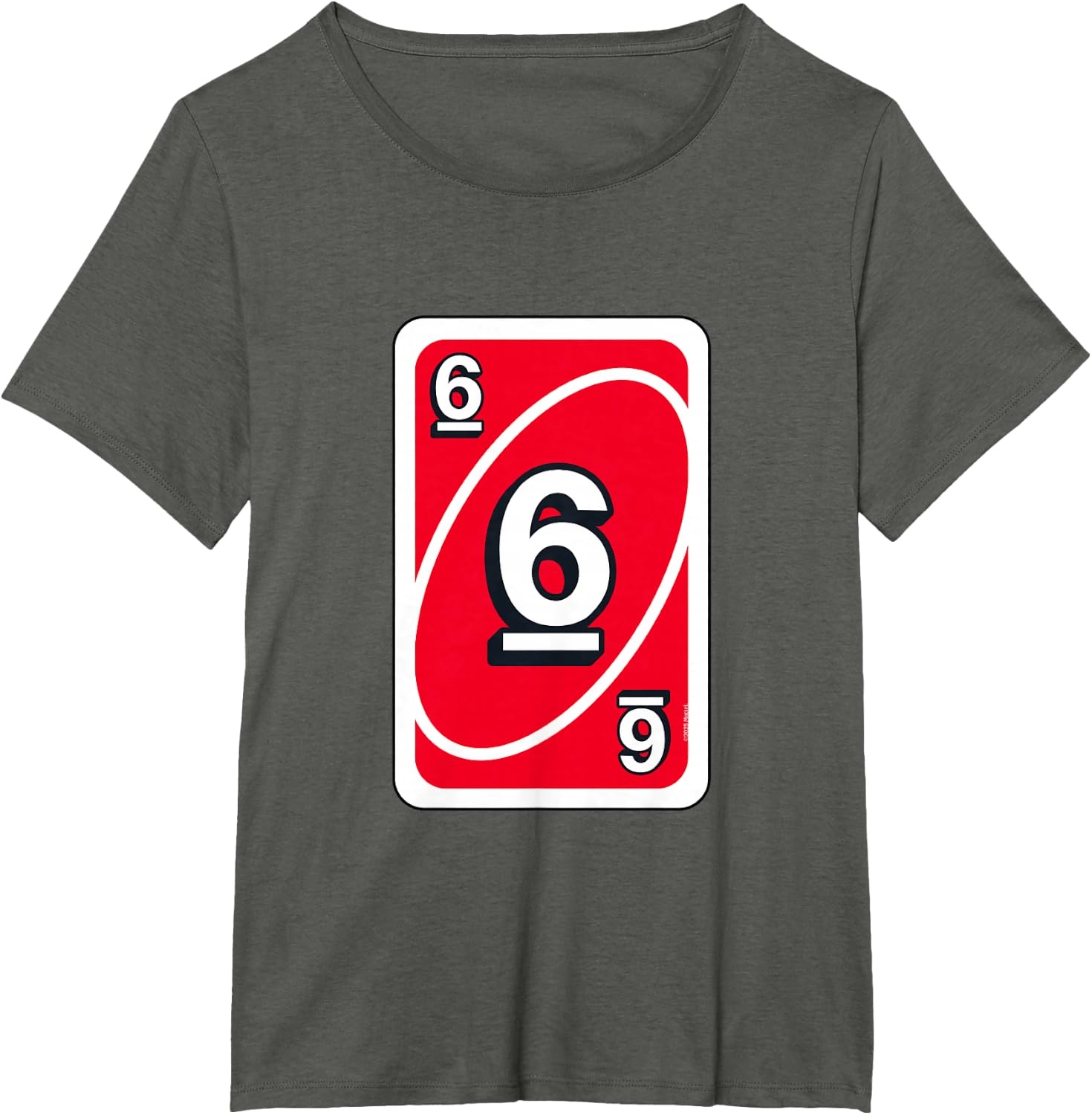 image:imageUNO Halloween Red 6 Card TShirtAsphalt Grey